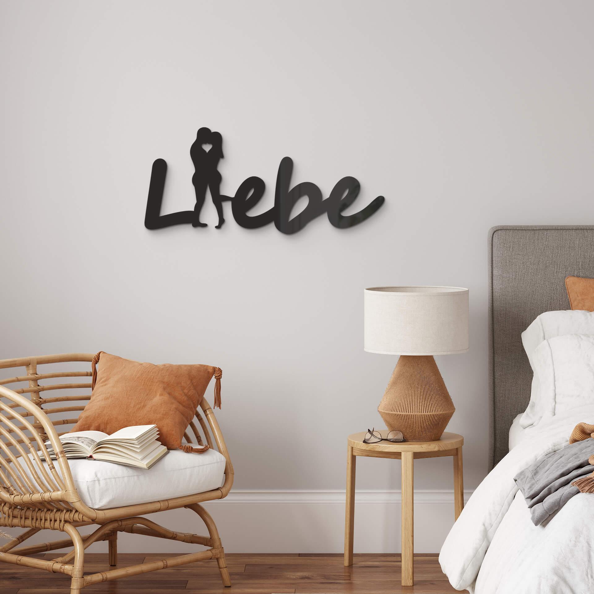 Acrylbuchstaben Liebe