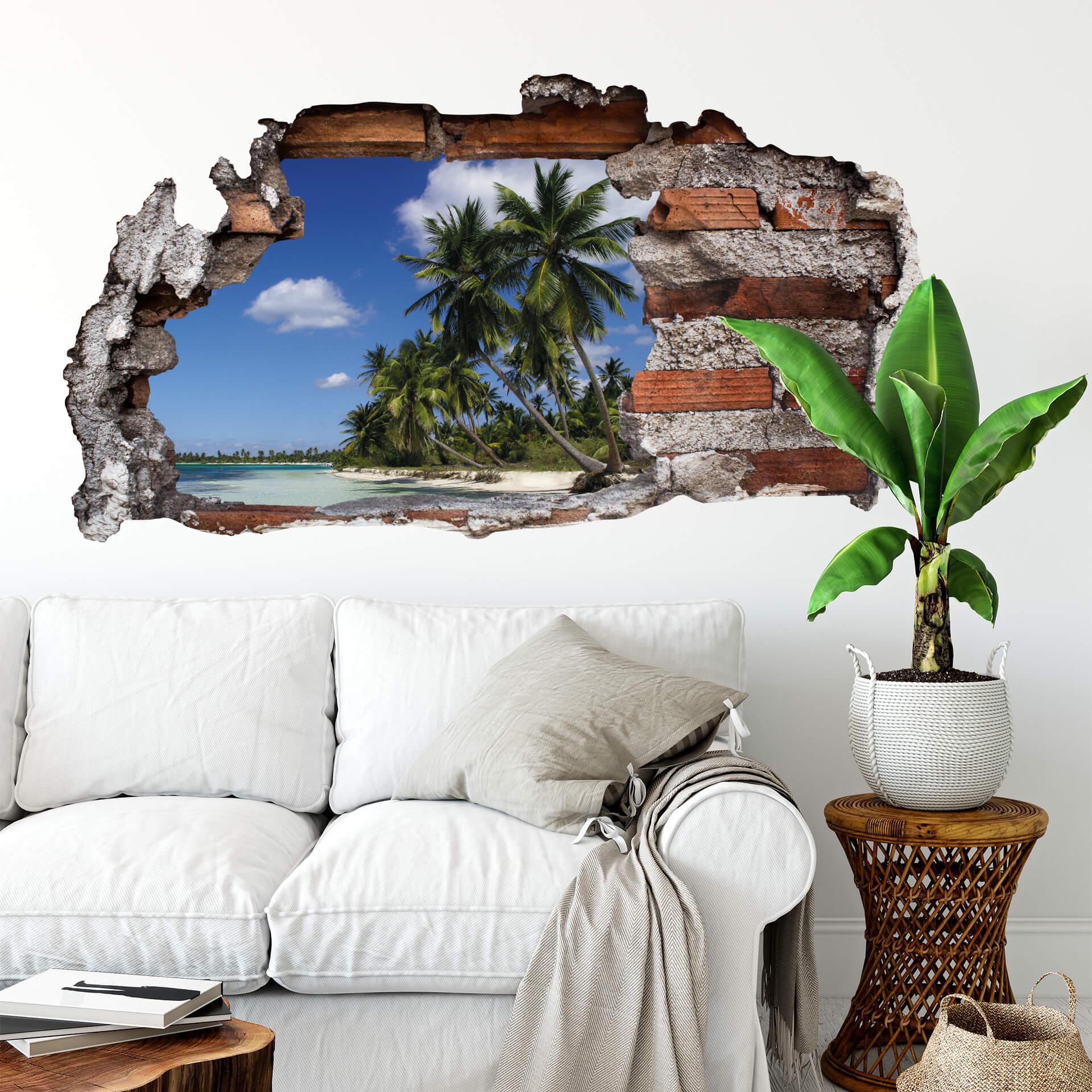 3D Wallsticker Carribean Flair