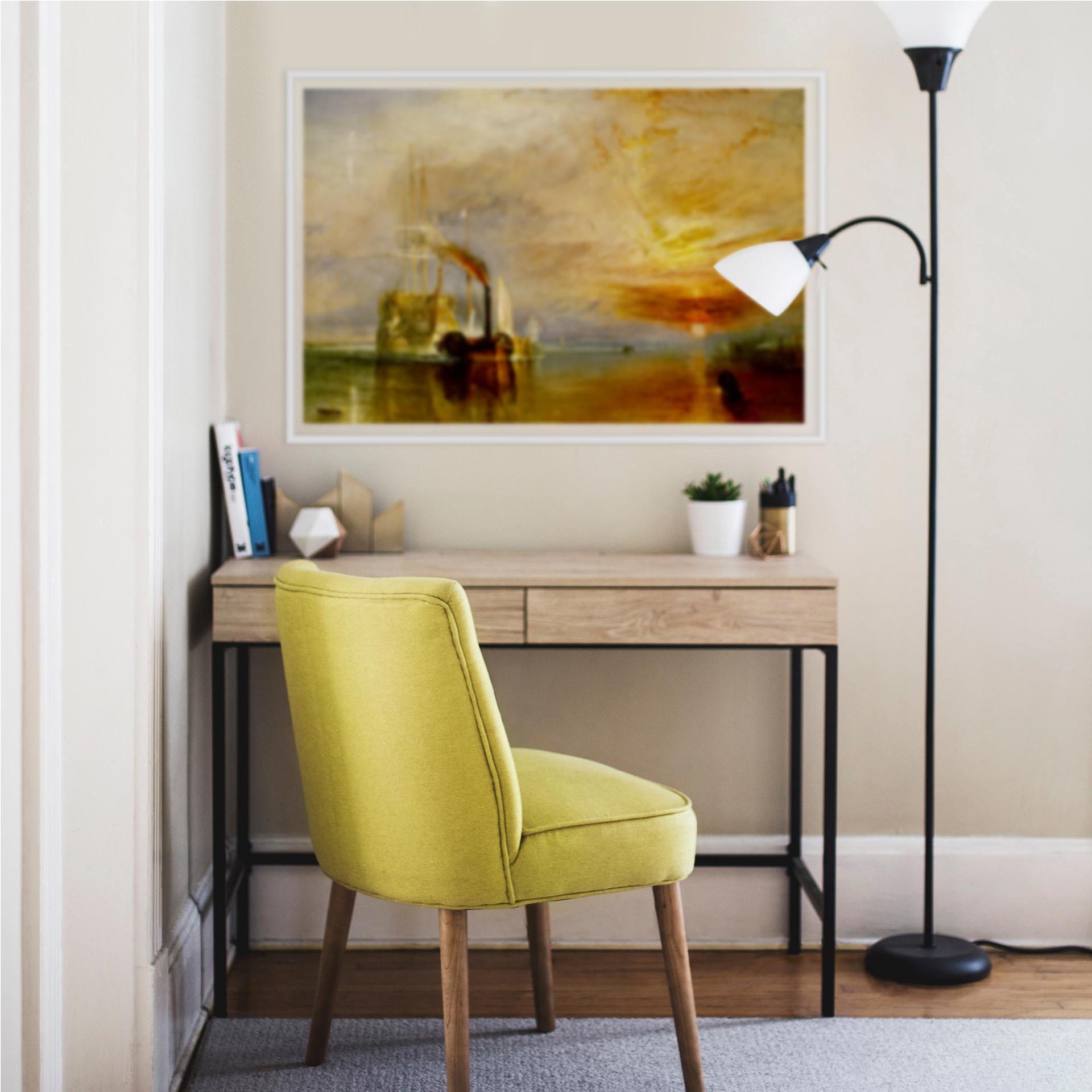Wallprint W - Turner - Die Temeraire an ihrem letzten Ankerplatz