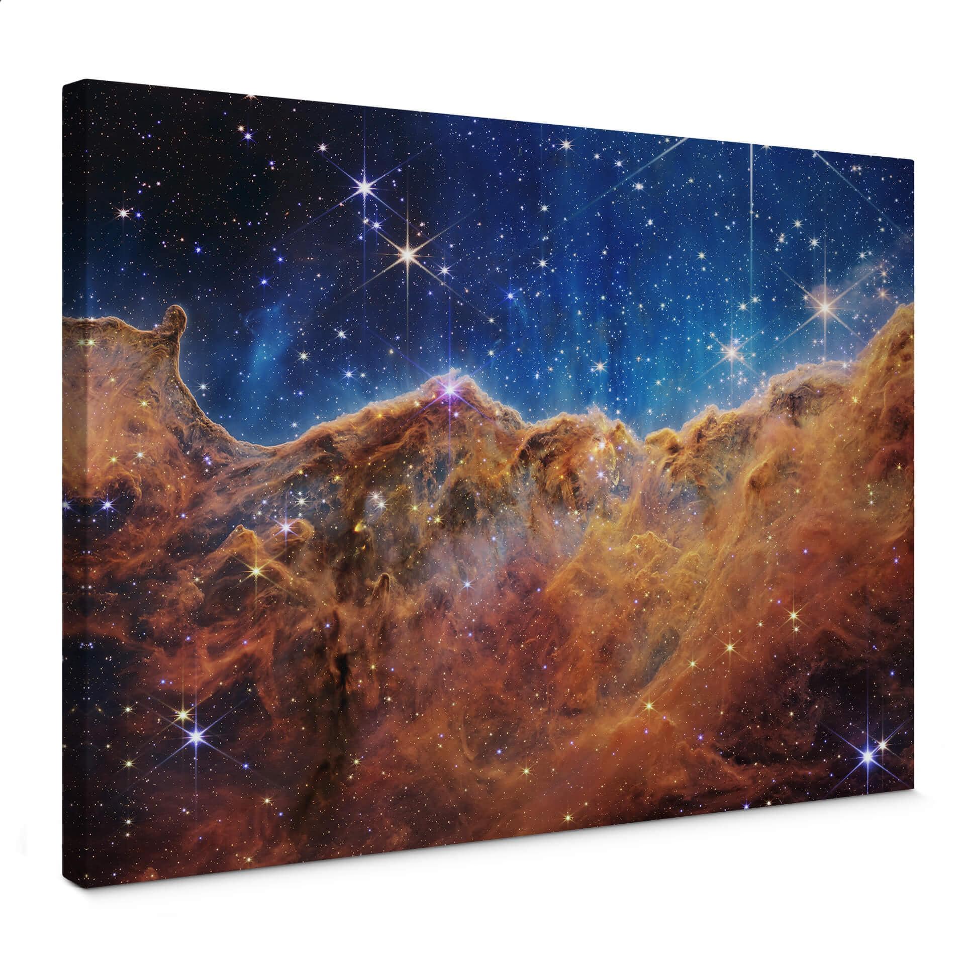 Lærredsprint - James Webb Telescope - Carina Nebula