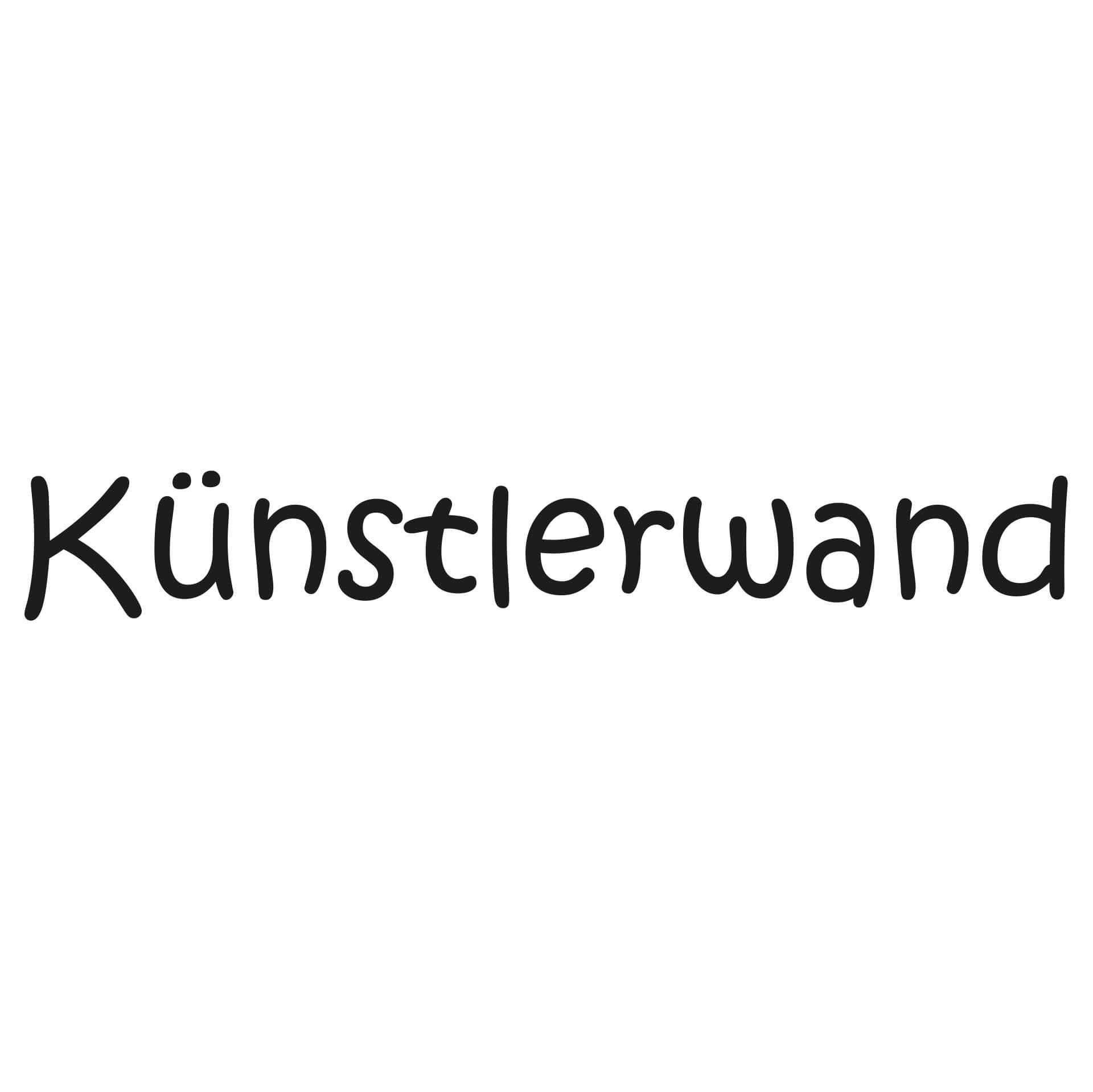 Wandtattoo Künstlerwand