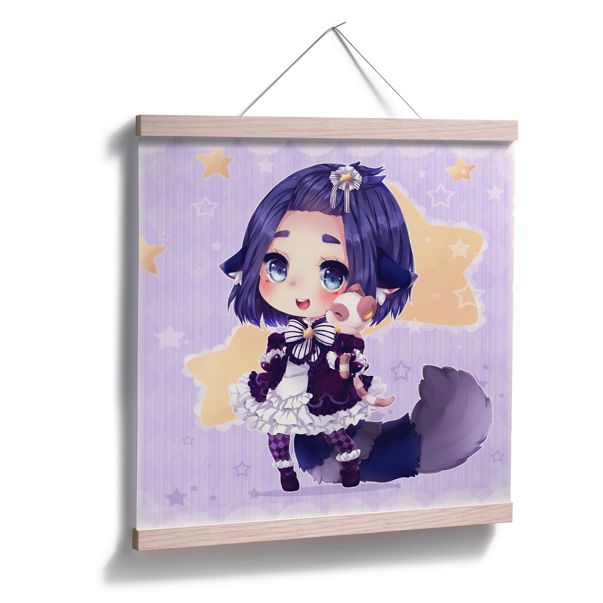 Plakat La Doll Blanche - Chibi Esther