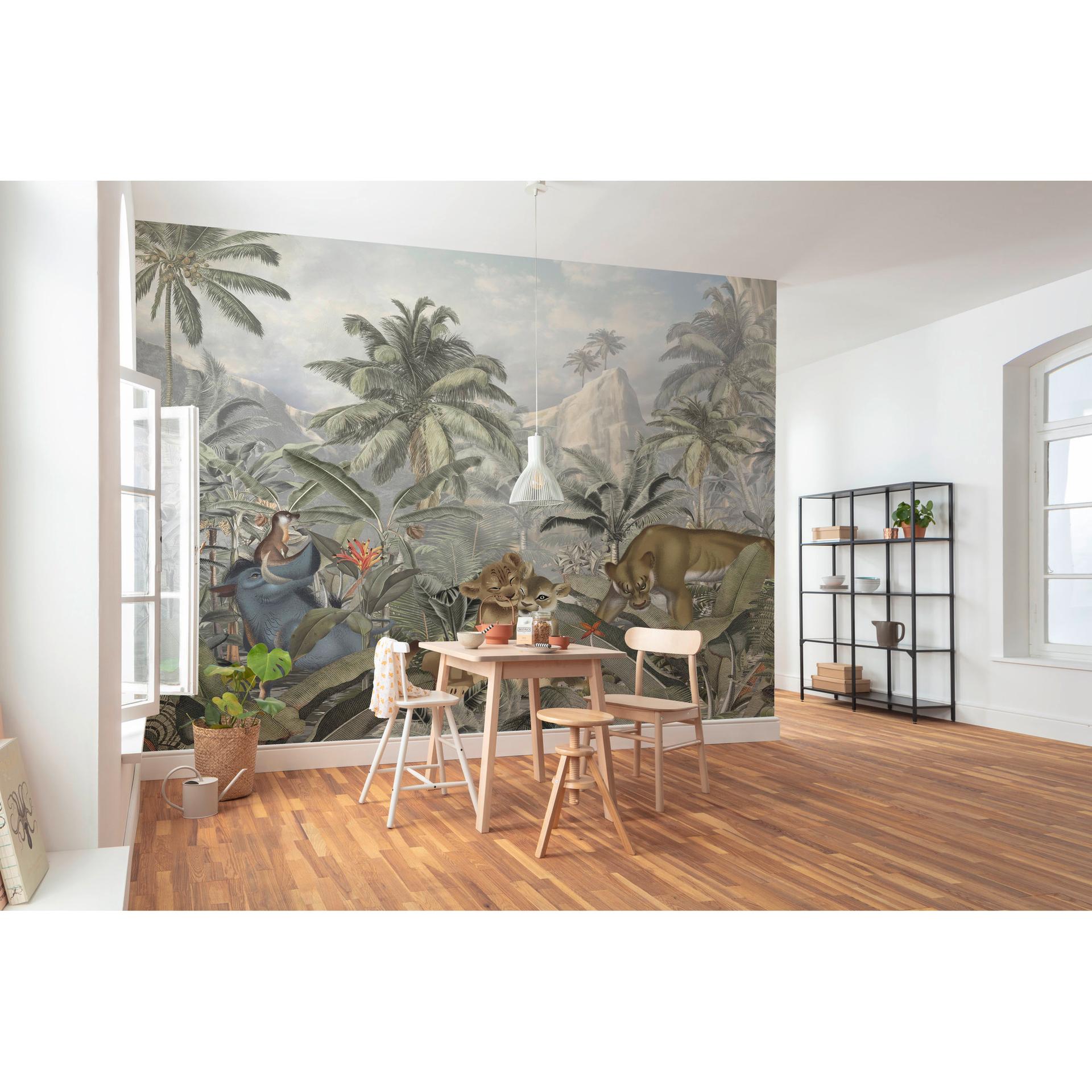 Vliesbehang - Lion King Mountains - 300 x 280 cm