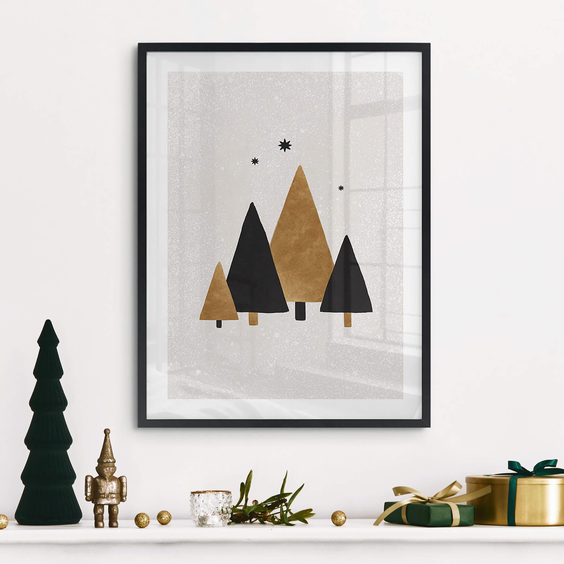 Plakat Orara Studio - Christmas Tree with Stars