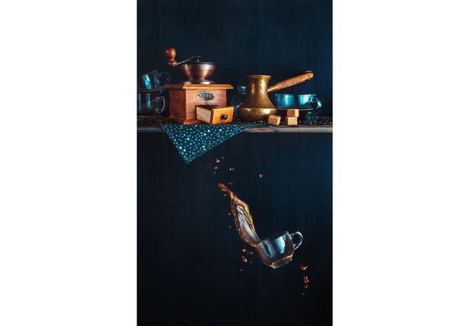 Fotobehang Belenko – Coffee from the top