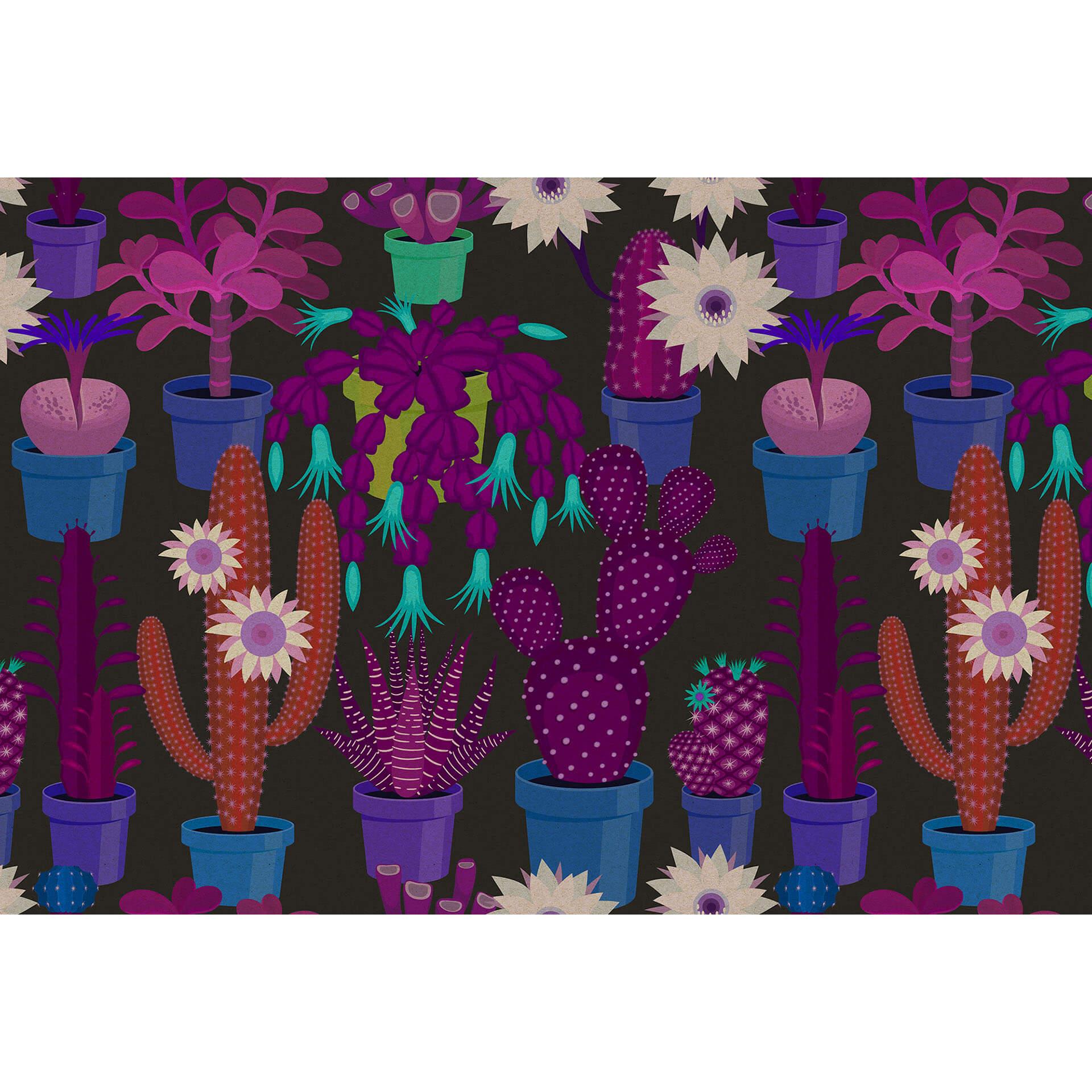 Livingwalls Fotobehang Walls by Patel 2 cactus garden 1