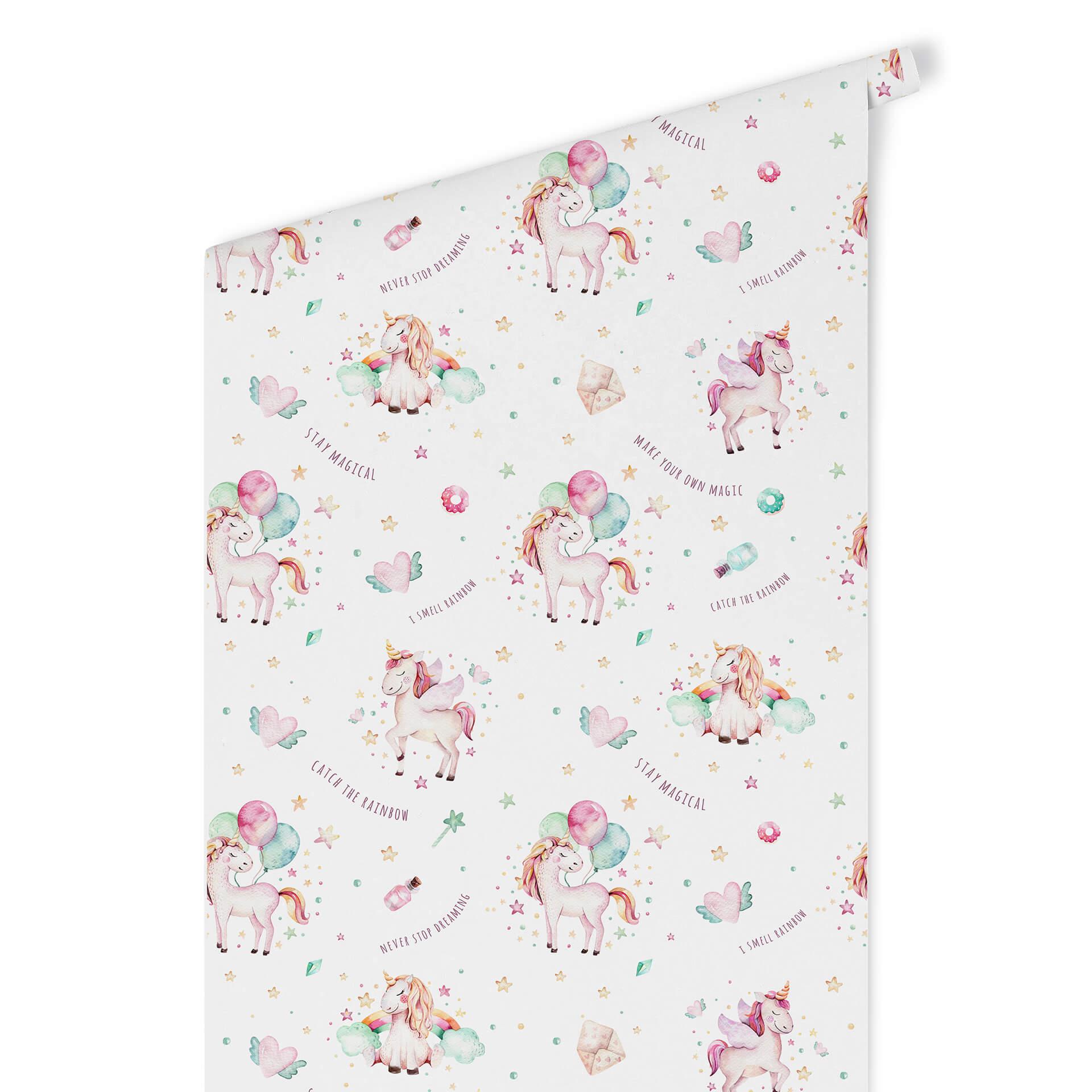 Patroonbehang Kvilis - Sweet Unicorns 03