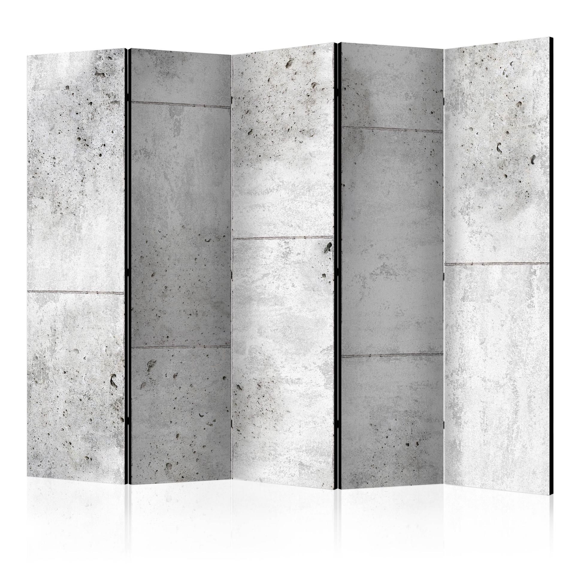 Divisorio per sala - Potenza del cemento, 3 pezzi