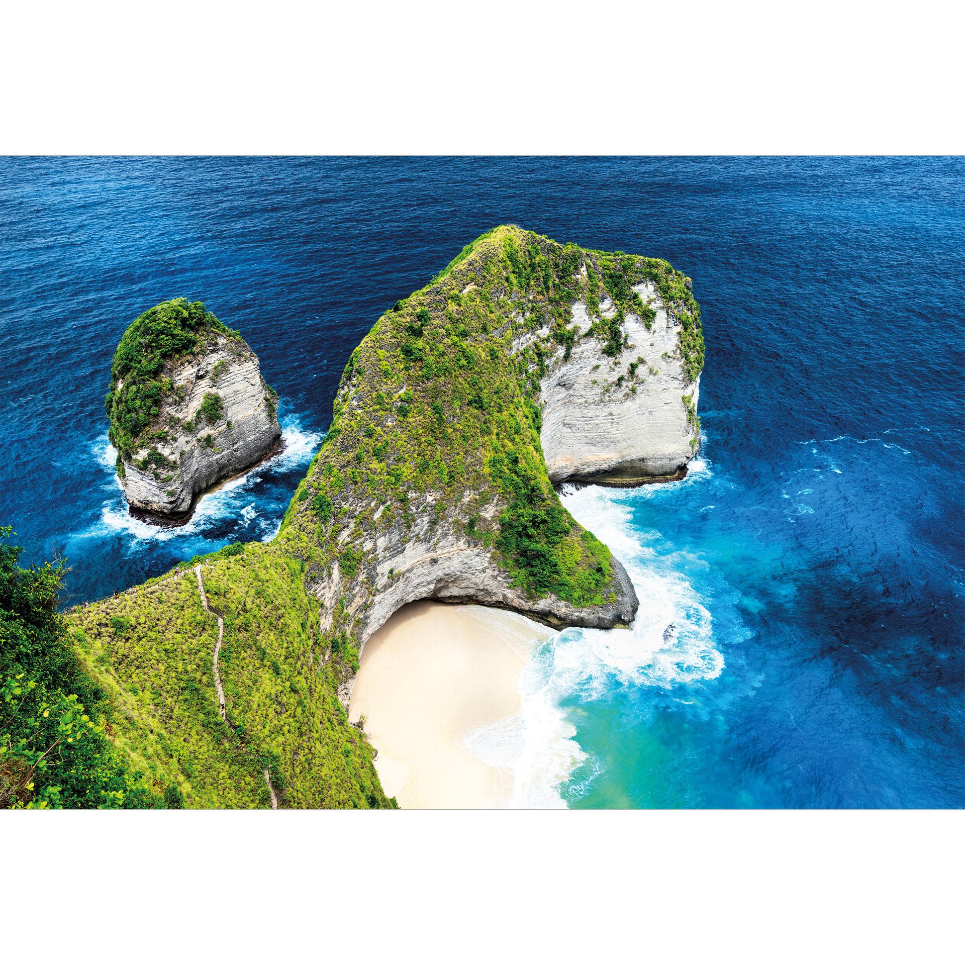 Fotobehang Droomstrand - Rotskust van Nusa Penida - Hugonnard