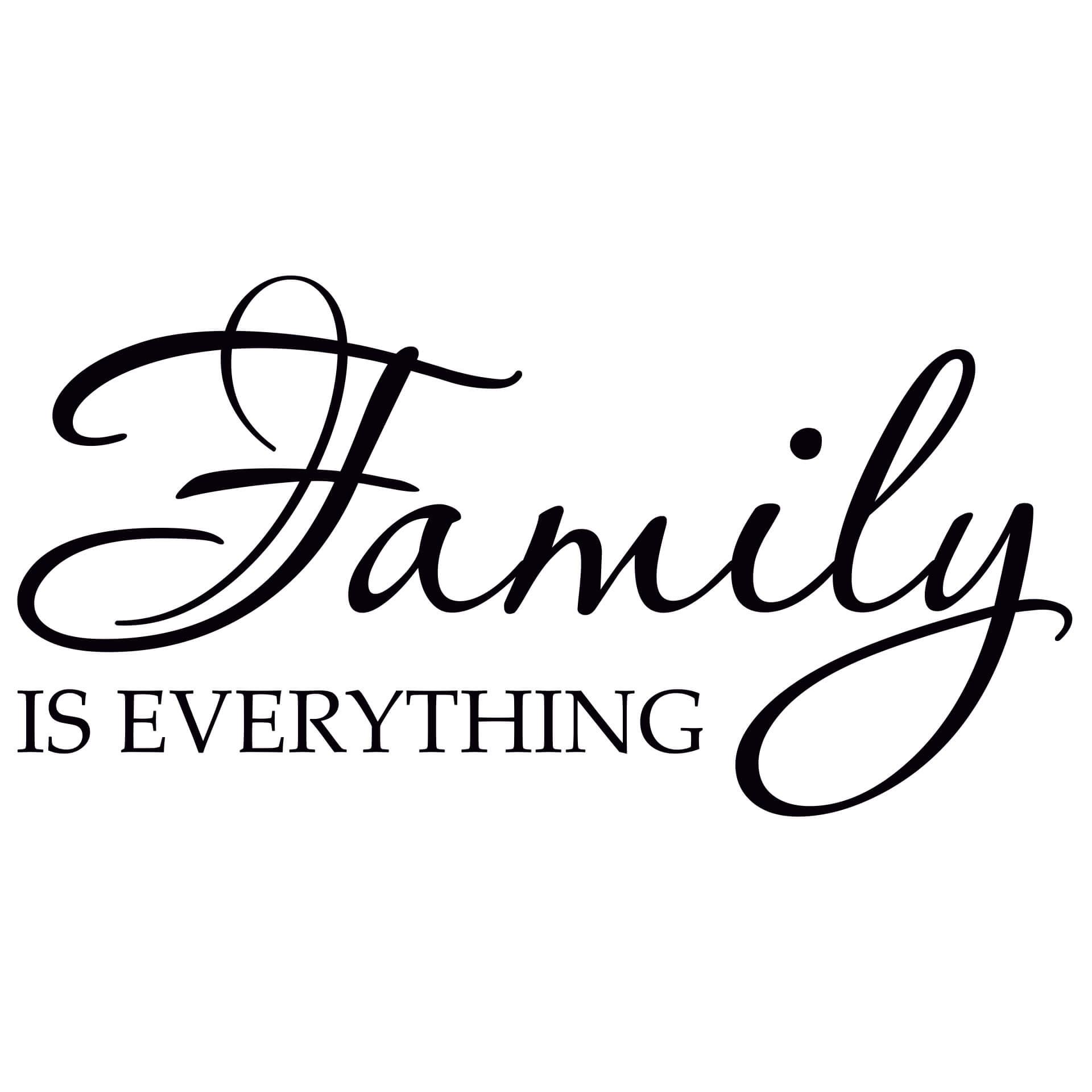 Wallsticker Family is everything