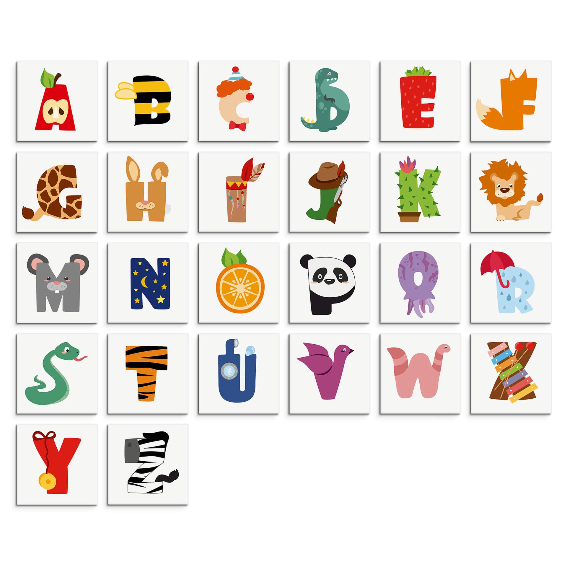 Houten Letters Kinder ABC