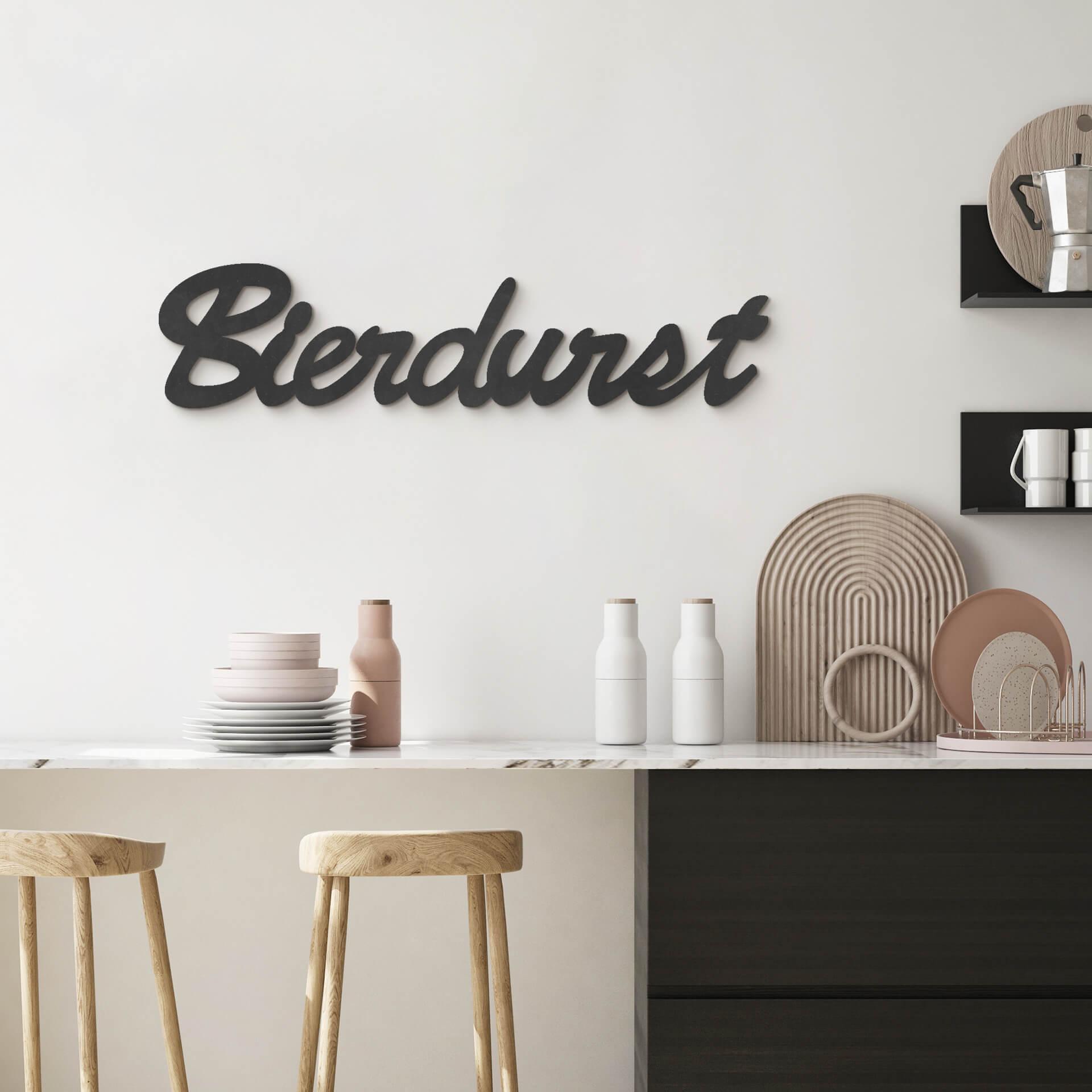 MDF - Holzdeko - Bierdurst