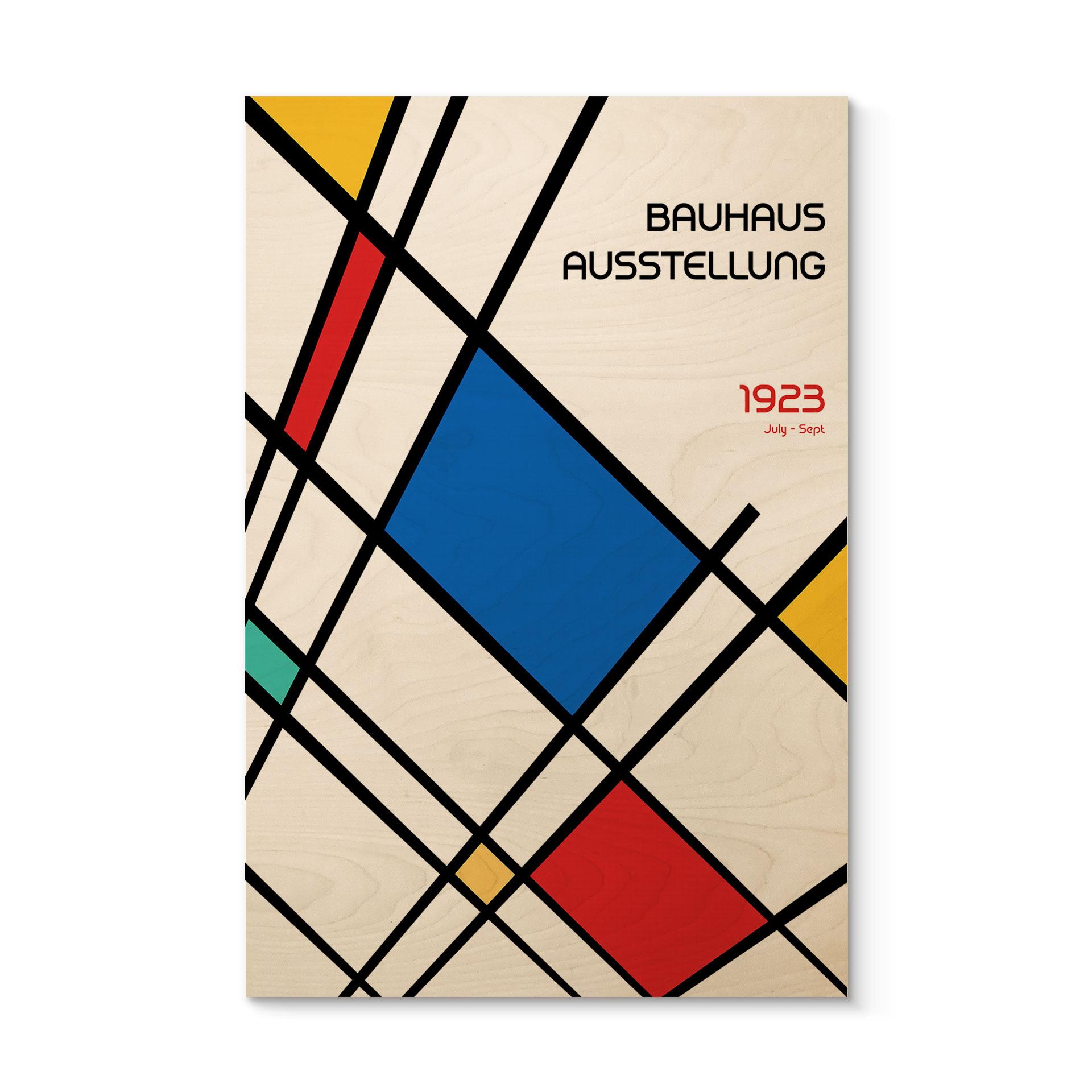 Billede af træ Retro Bauhaus-udstilling 1923 - Retrodrome
