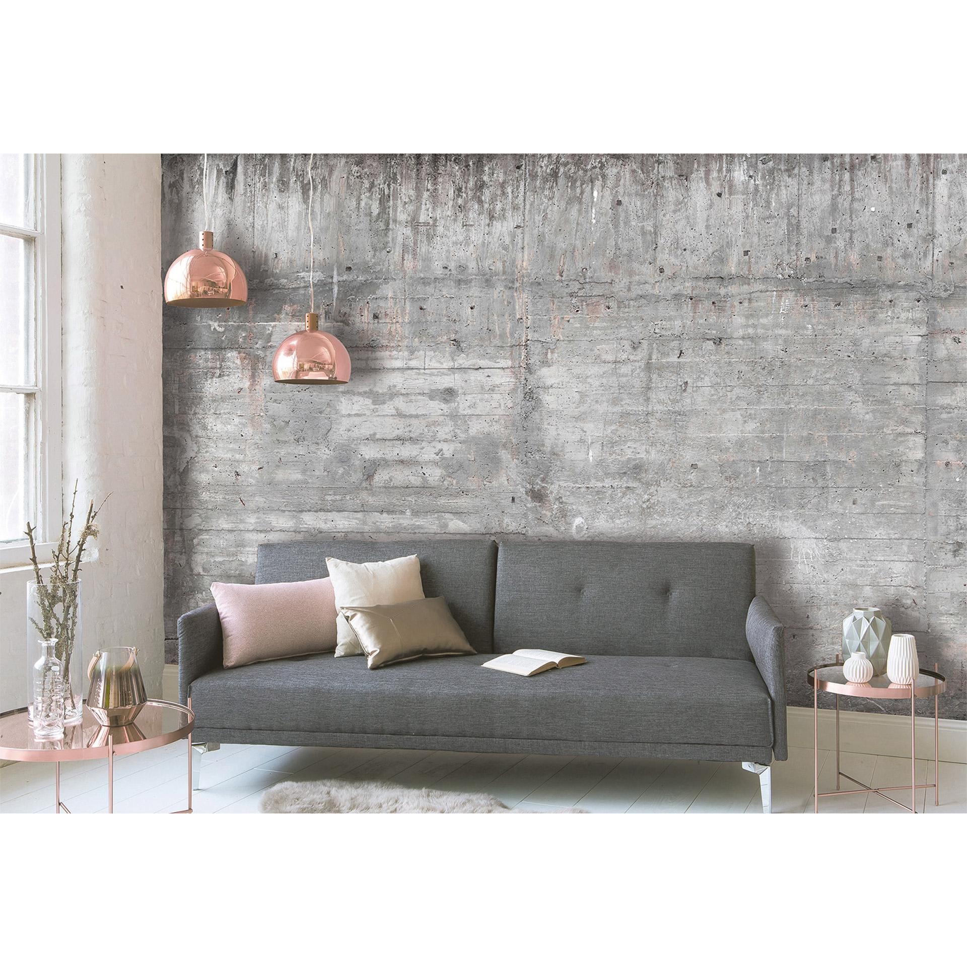 non-woven tapet ConcreteWall Moderne fototapet Designwalls i grå og brun