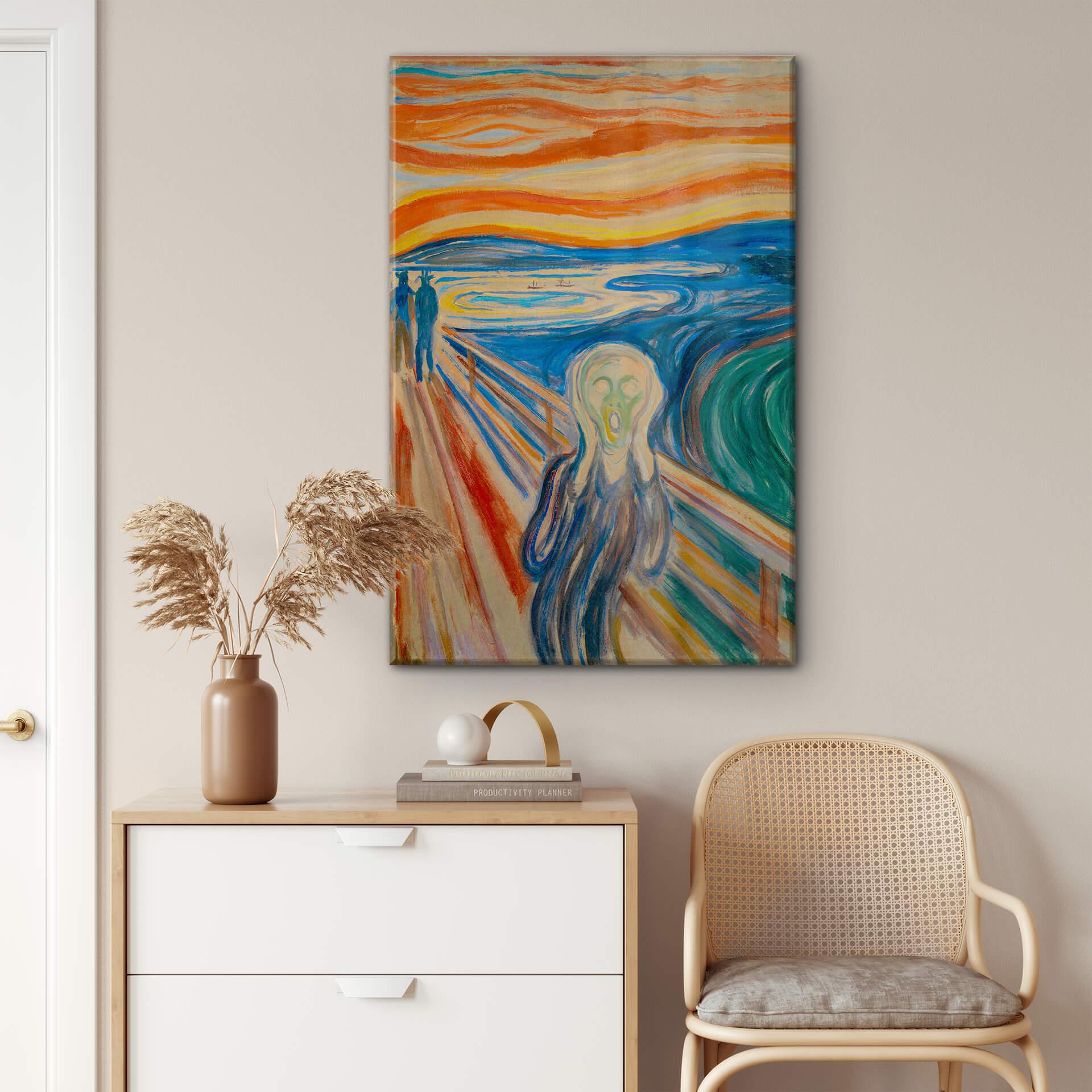 Akrylbillede Munch - Skriget