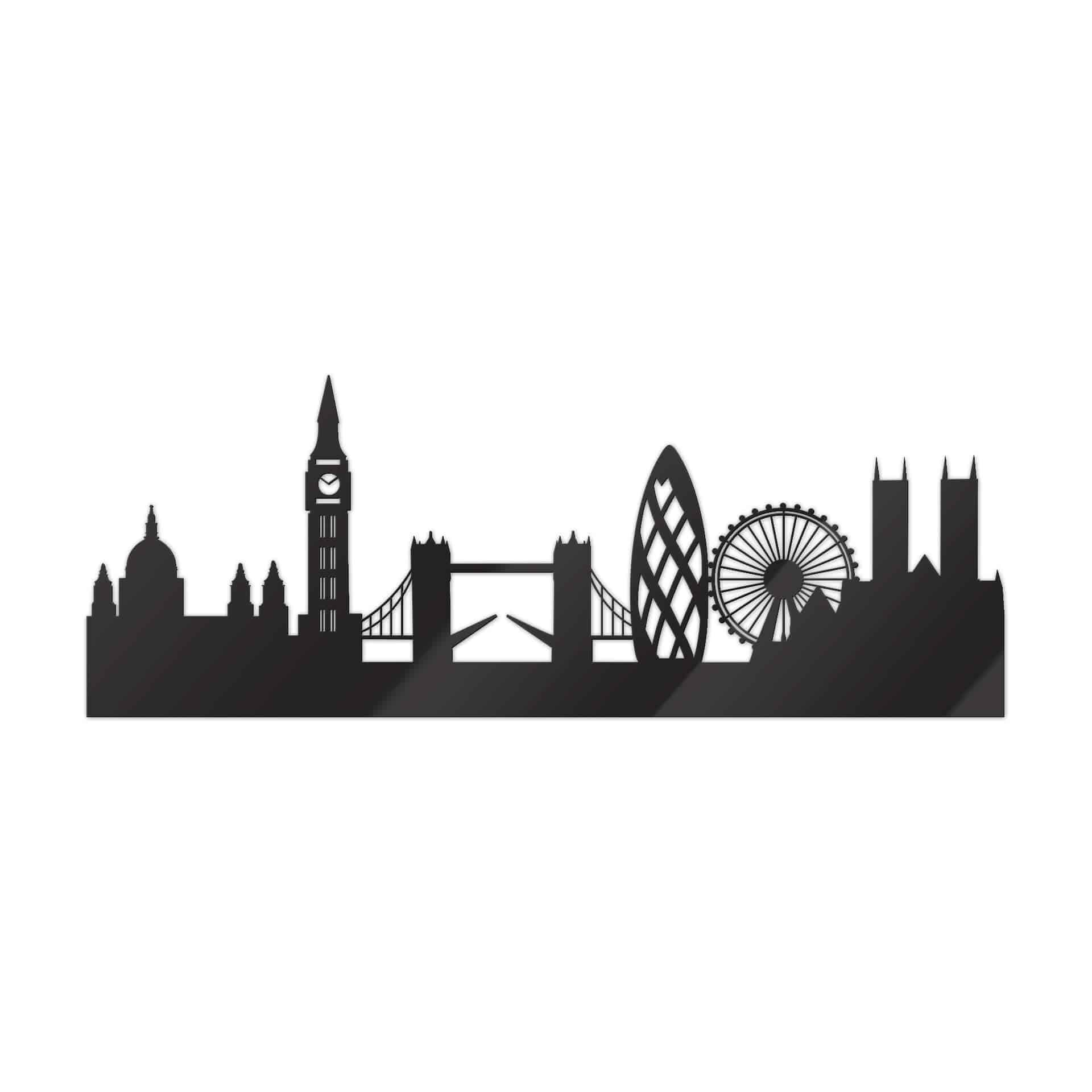 Decoro in acrilico – Skyline Londra