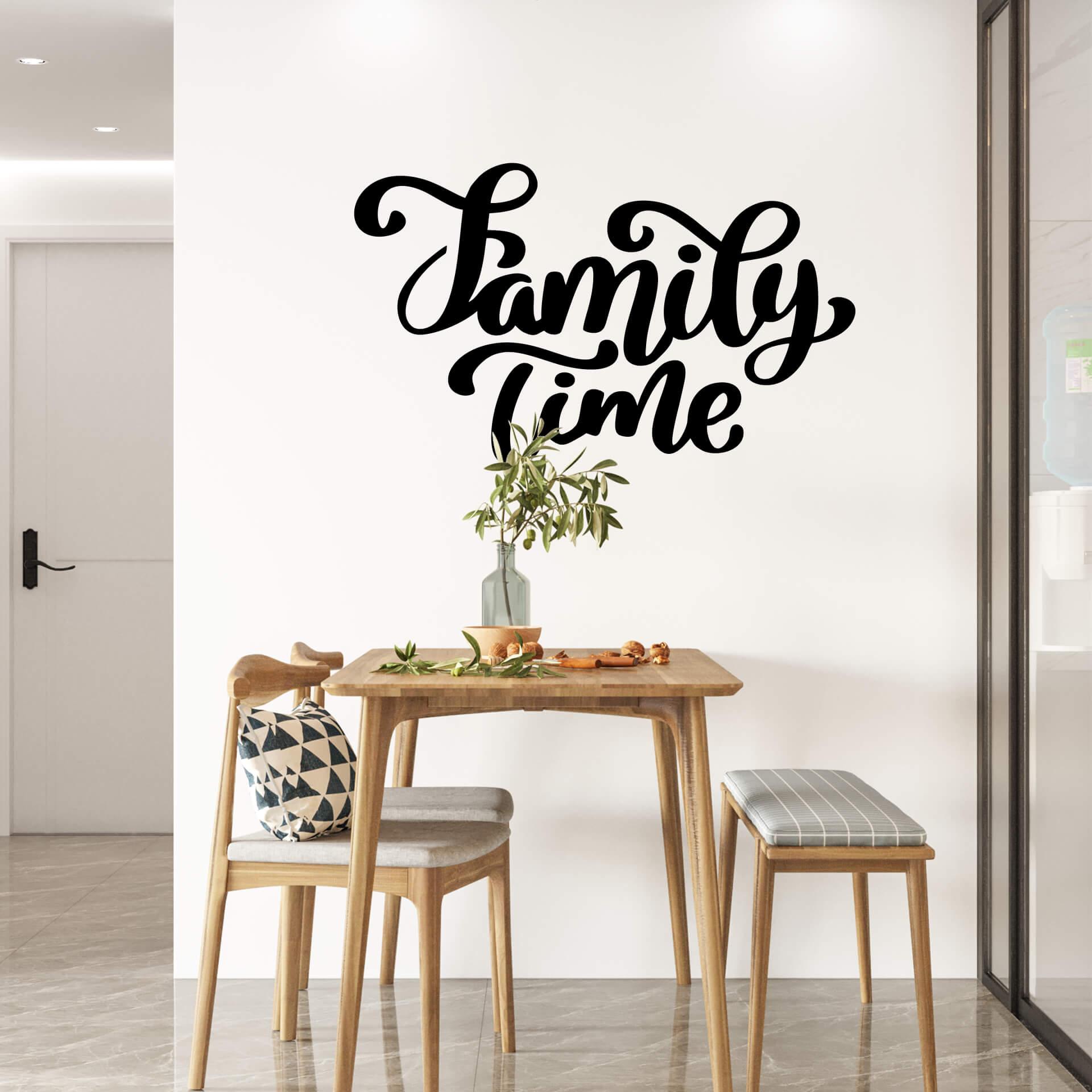 Wallsticker Family Time