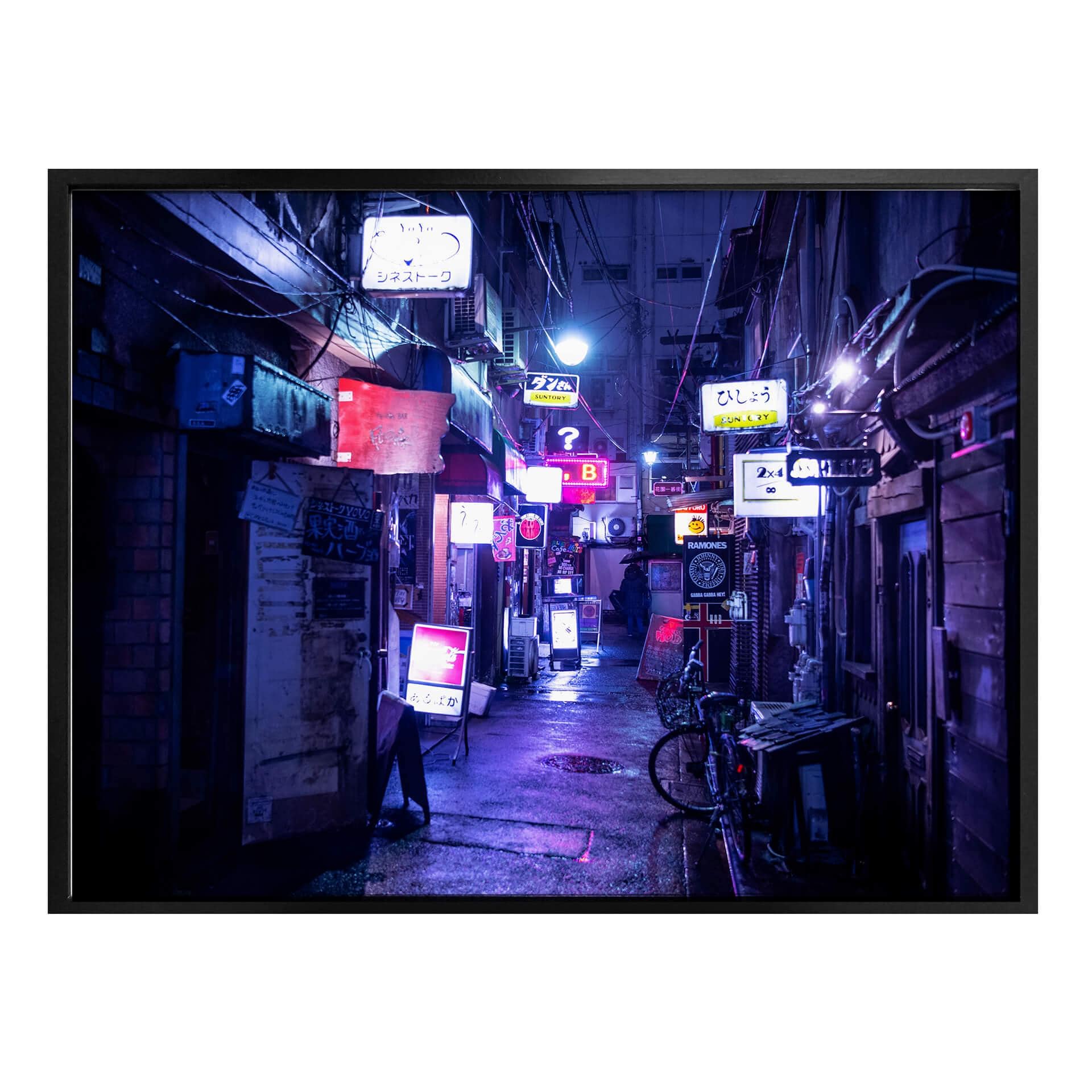 Plakat - Hugonnard - Nightlife in Japan