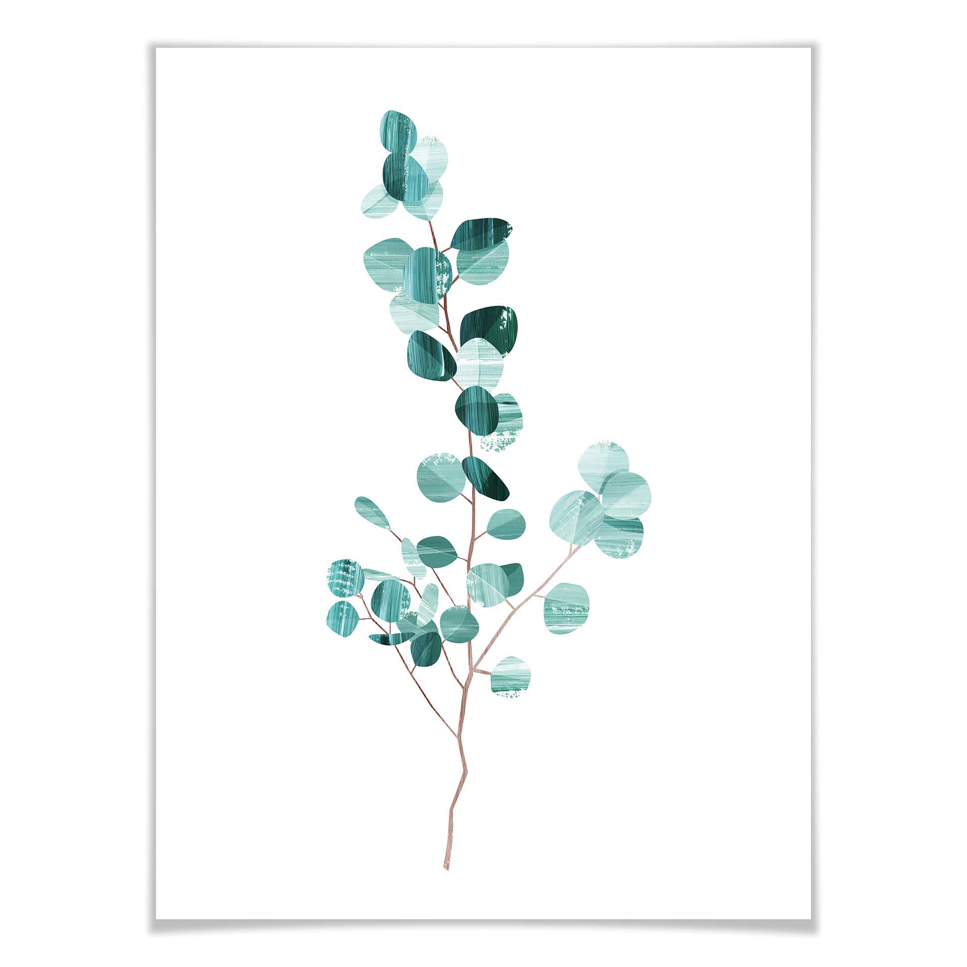 Póster Goed Blauw - La hoja de eucalipto