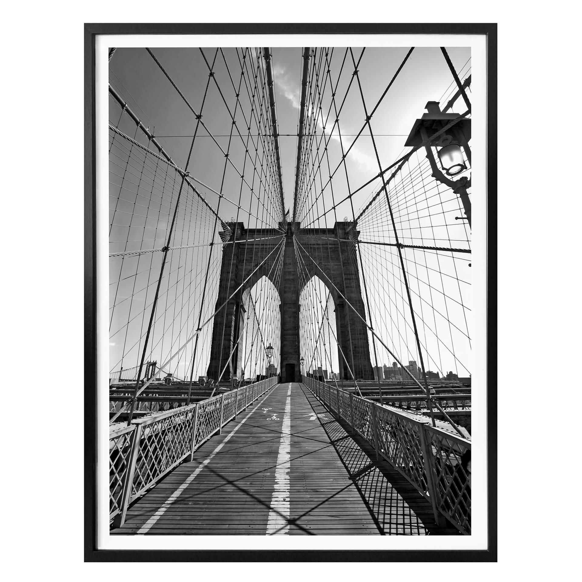 Poster - Brooklyn Bridge Perspective