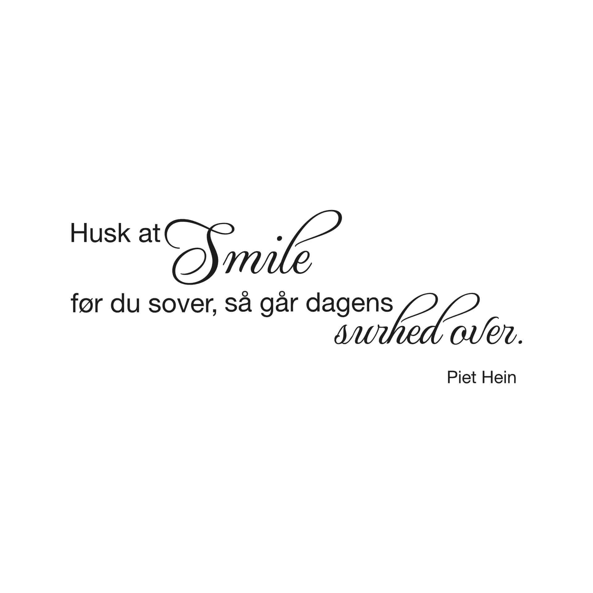 Wandtattoo Husk at smile...