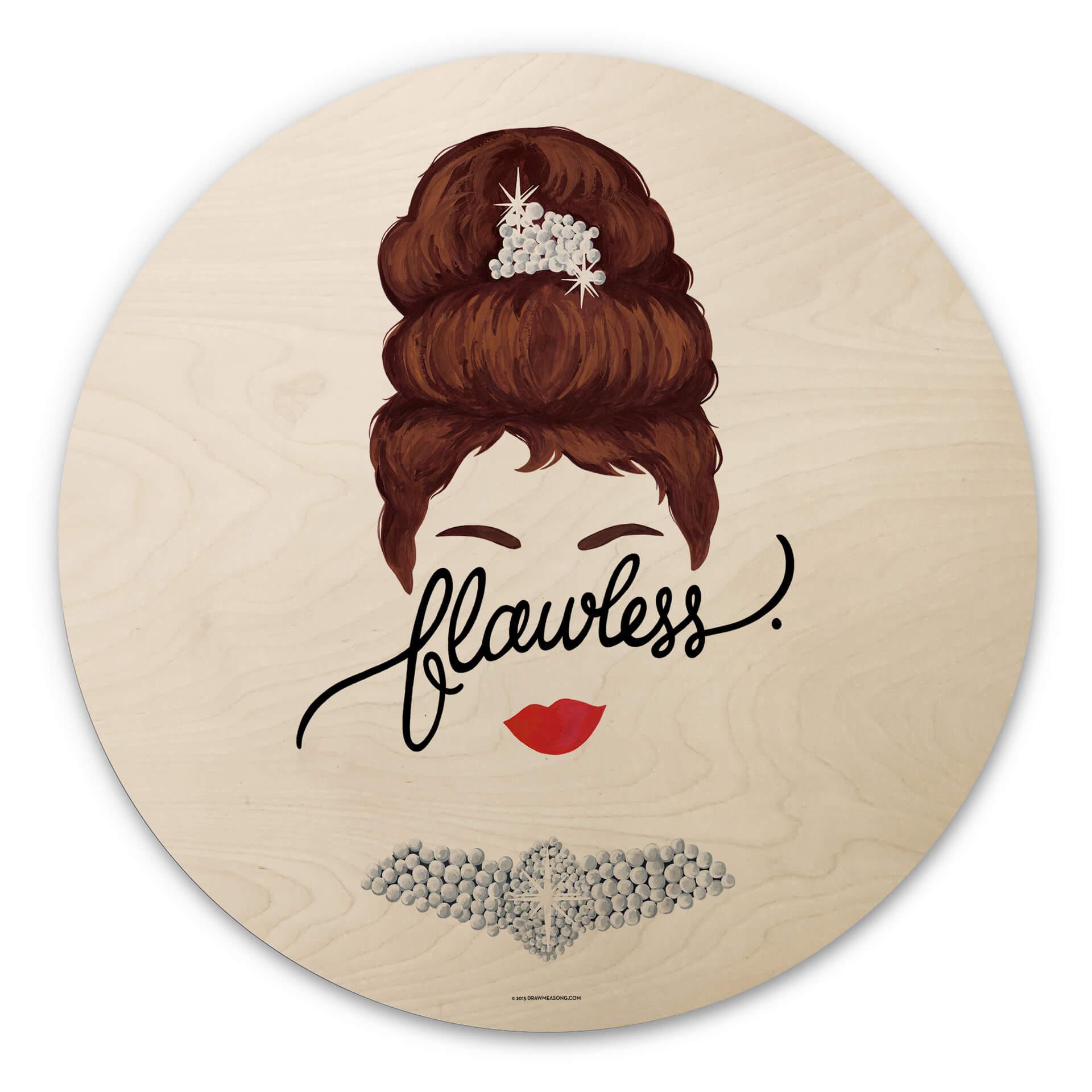 Rundt billede af træ Tohmé - Flawless Audrey