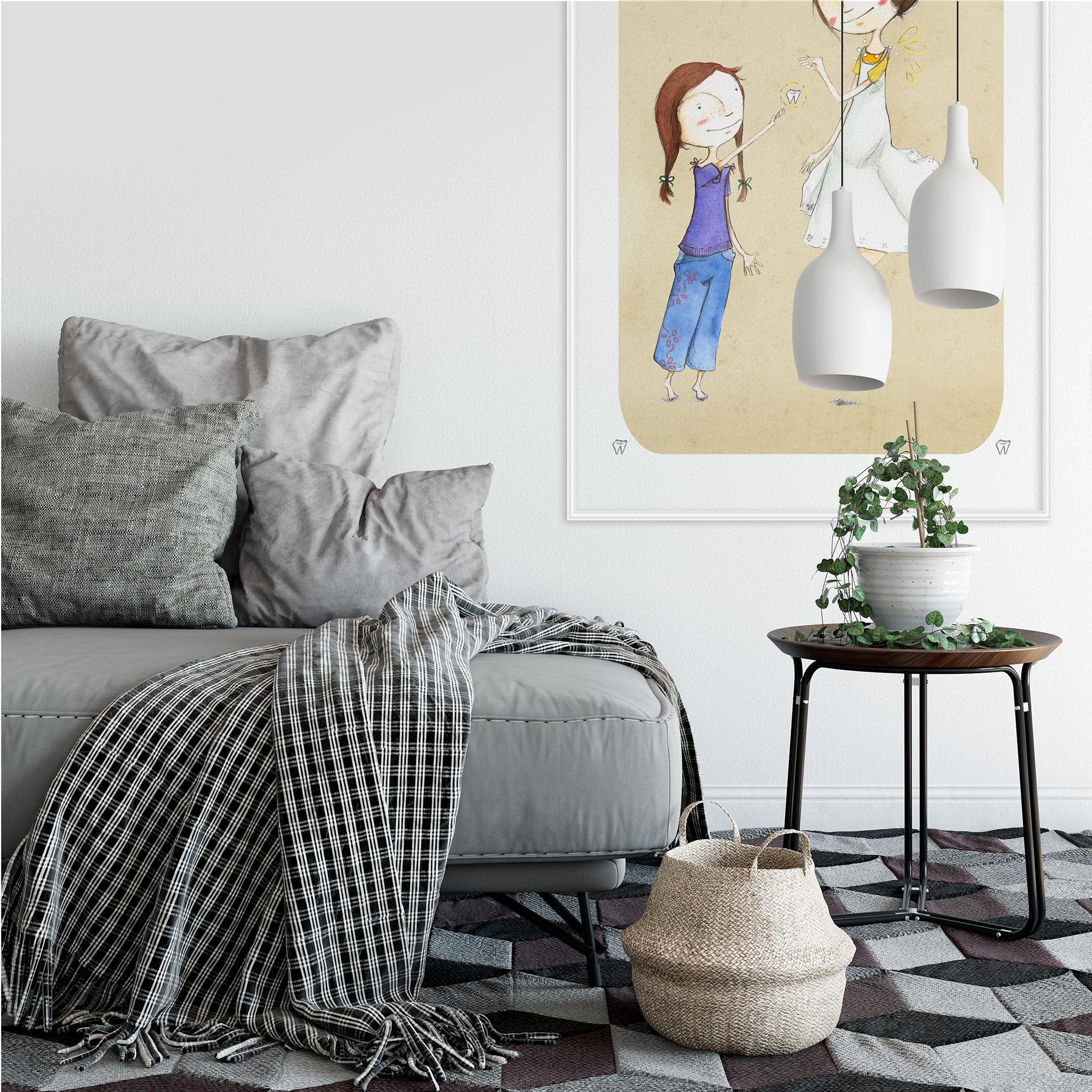 Wallprint Loske - Zahnfee