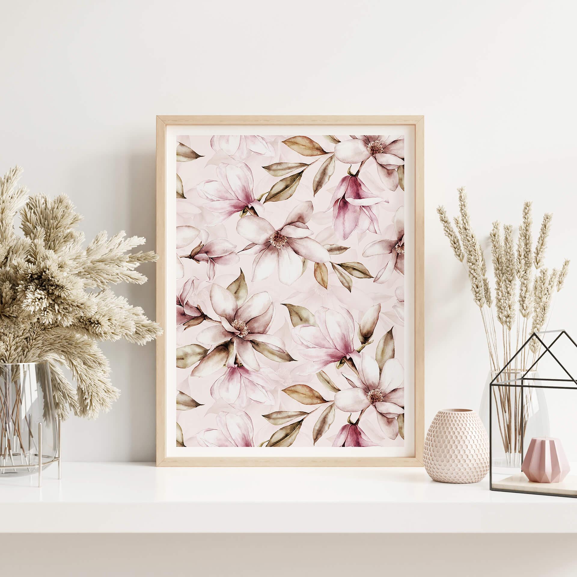 Poster UN Designs - Soft Magnolia