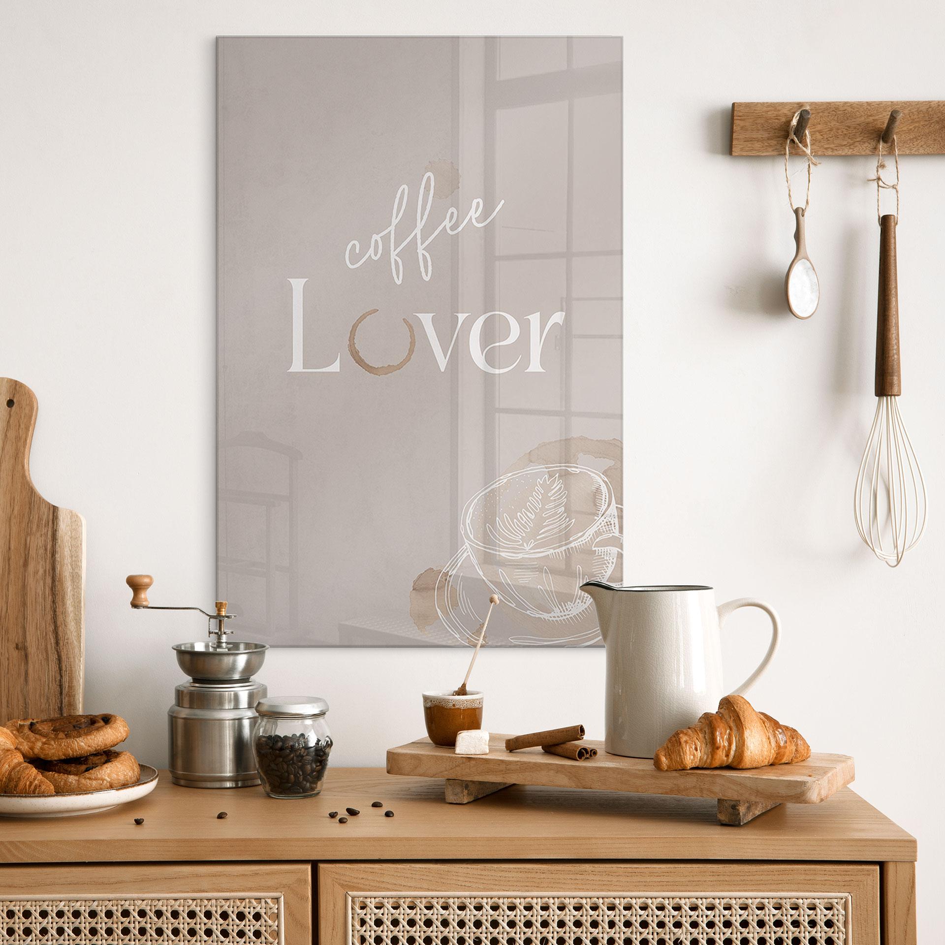 Akrylbillede Coffee Lover