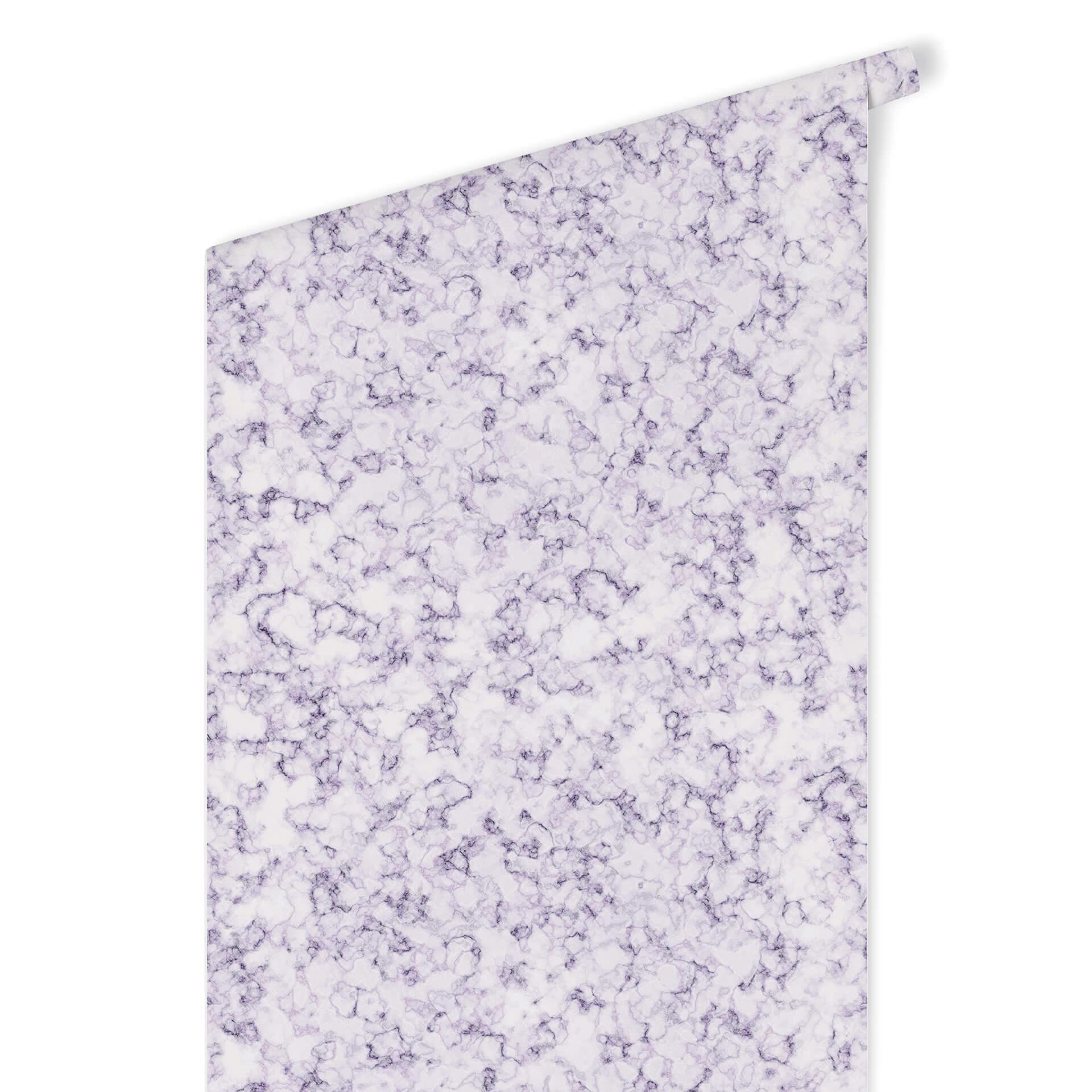 Patroonbehang – Marmer – violet