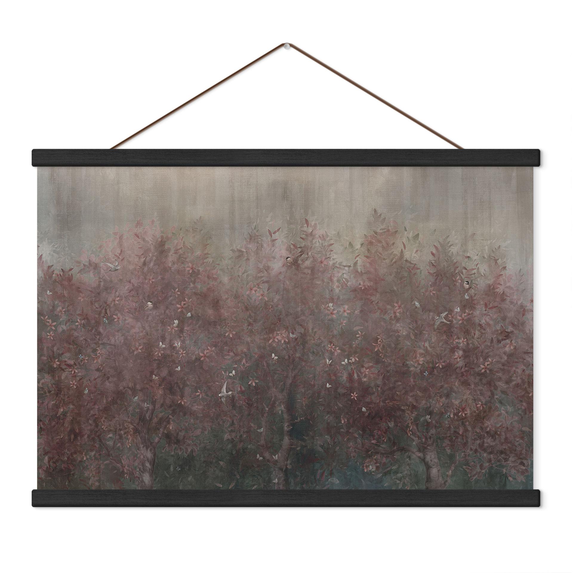 Textielposter Bos in warme herfsttinten - Ms Tiff