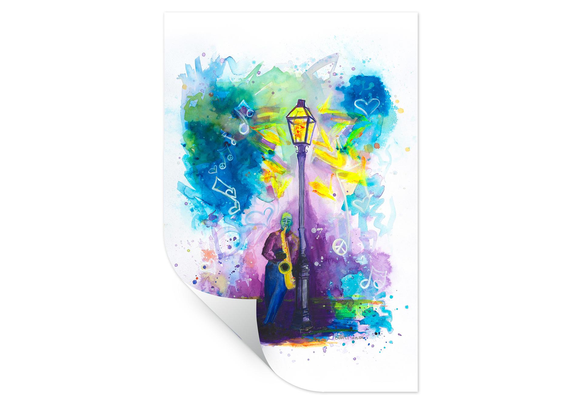 Wallprint Buttafly - Love is in the Air