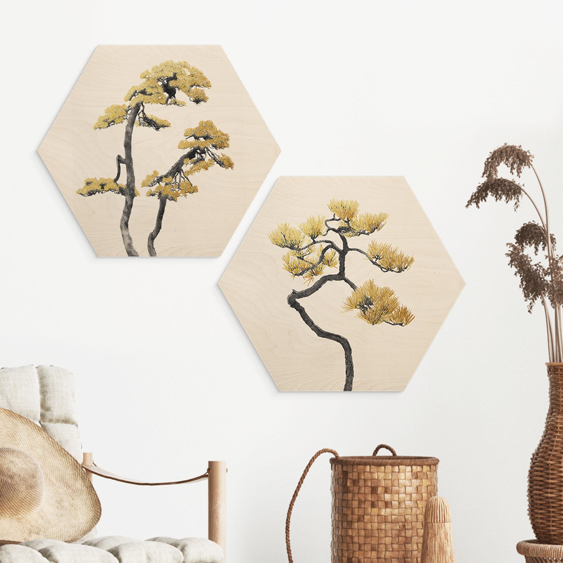 Sekskantet træ Bonsai i balance - Amini