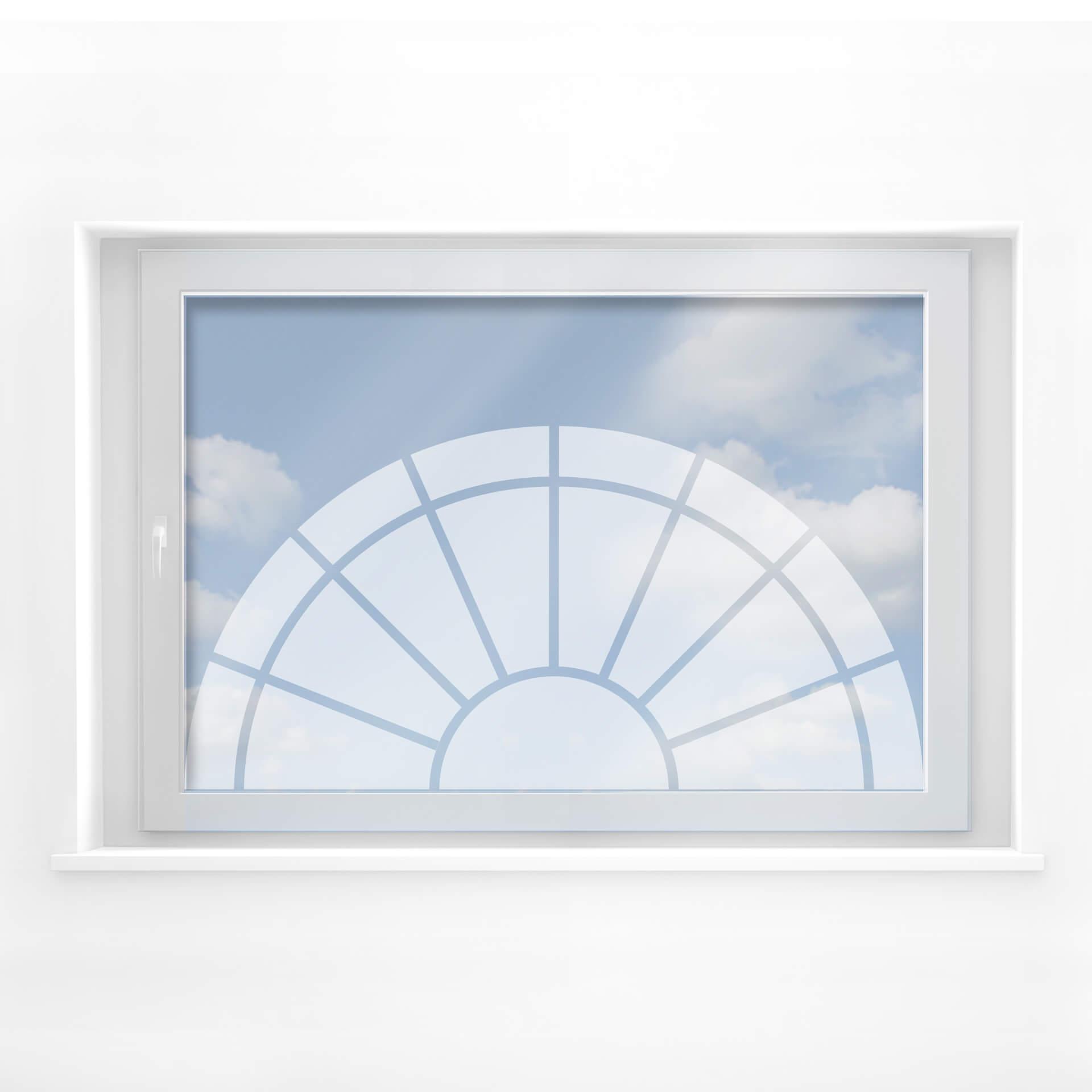 Adorno semicircular para ventana 2
