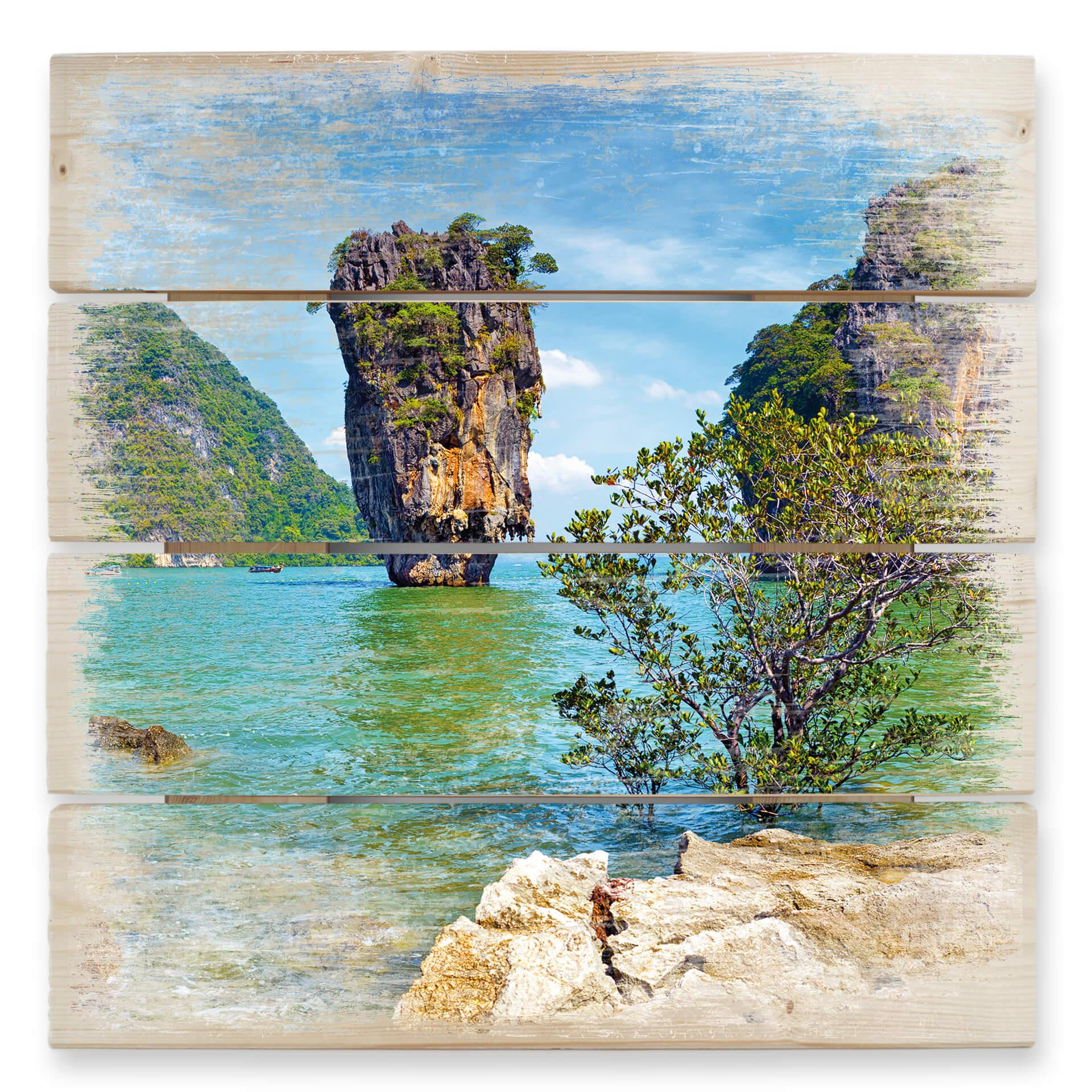Khao Ta-Pu Island - Træ print