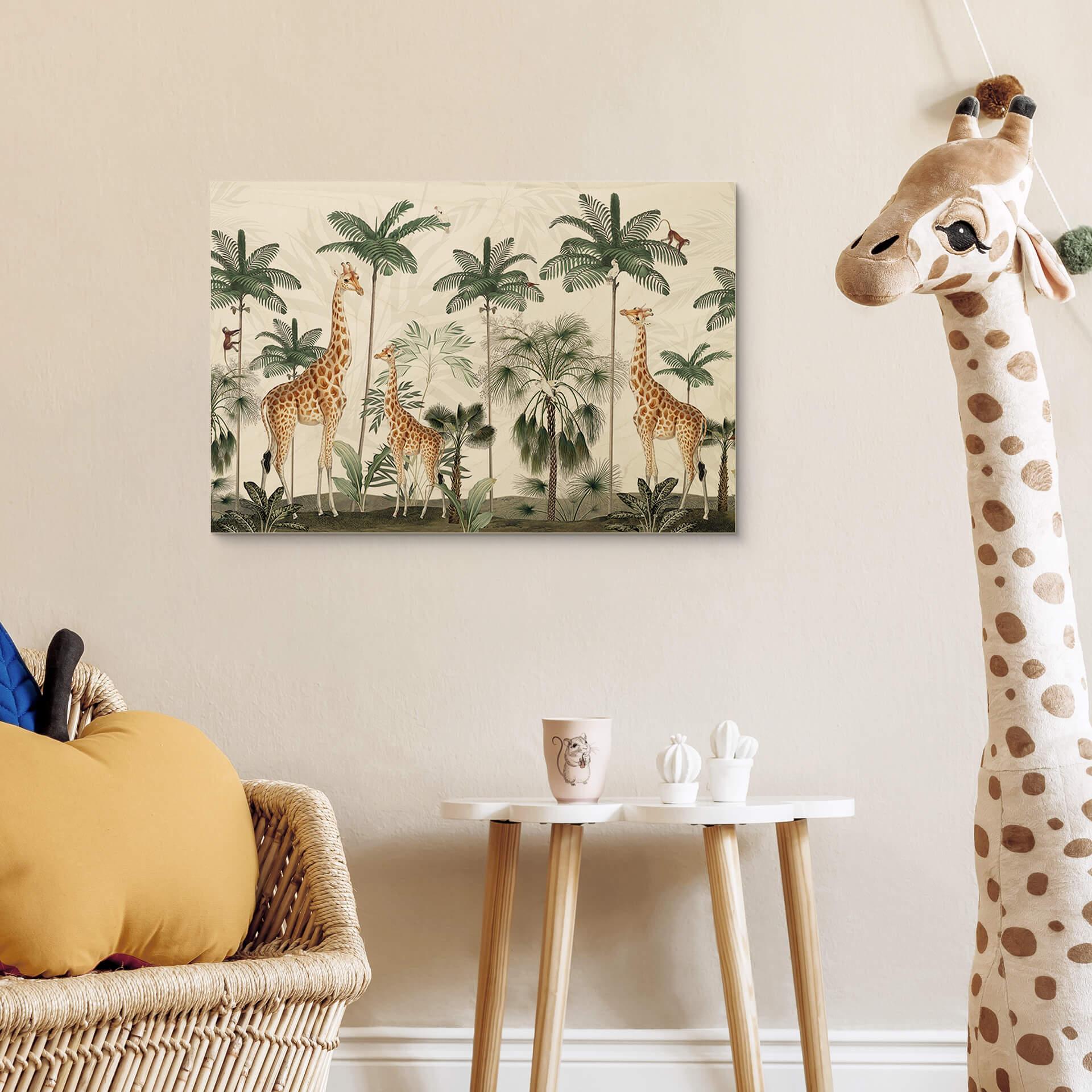 Billede af træ Kikki Belle - Girafferne