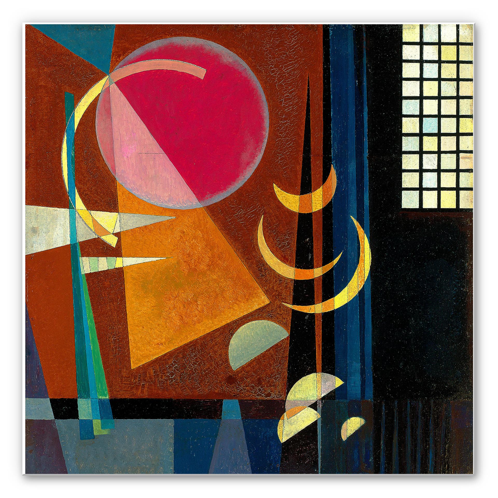 Wanddecoratie Kandinsky – Colourful Calmness