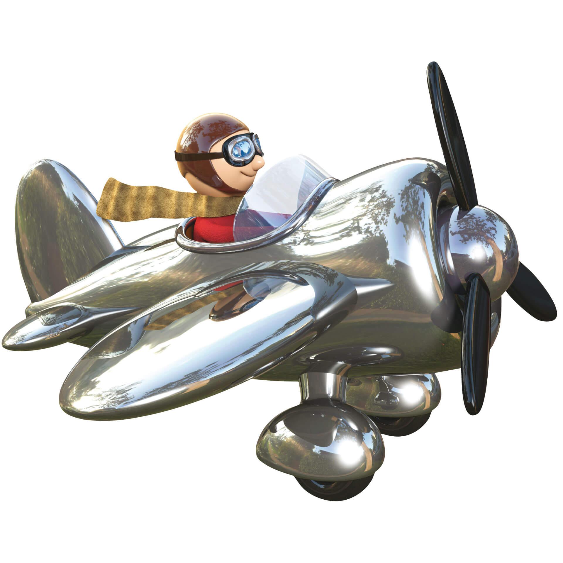 Wandtattoo Michel Agullo - Flieger