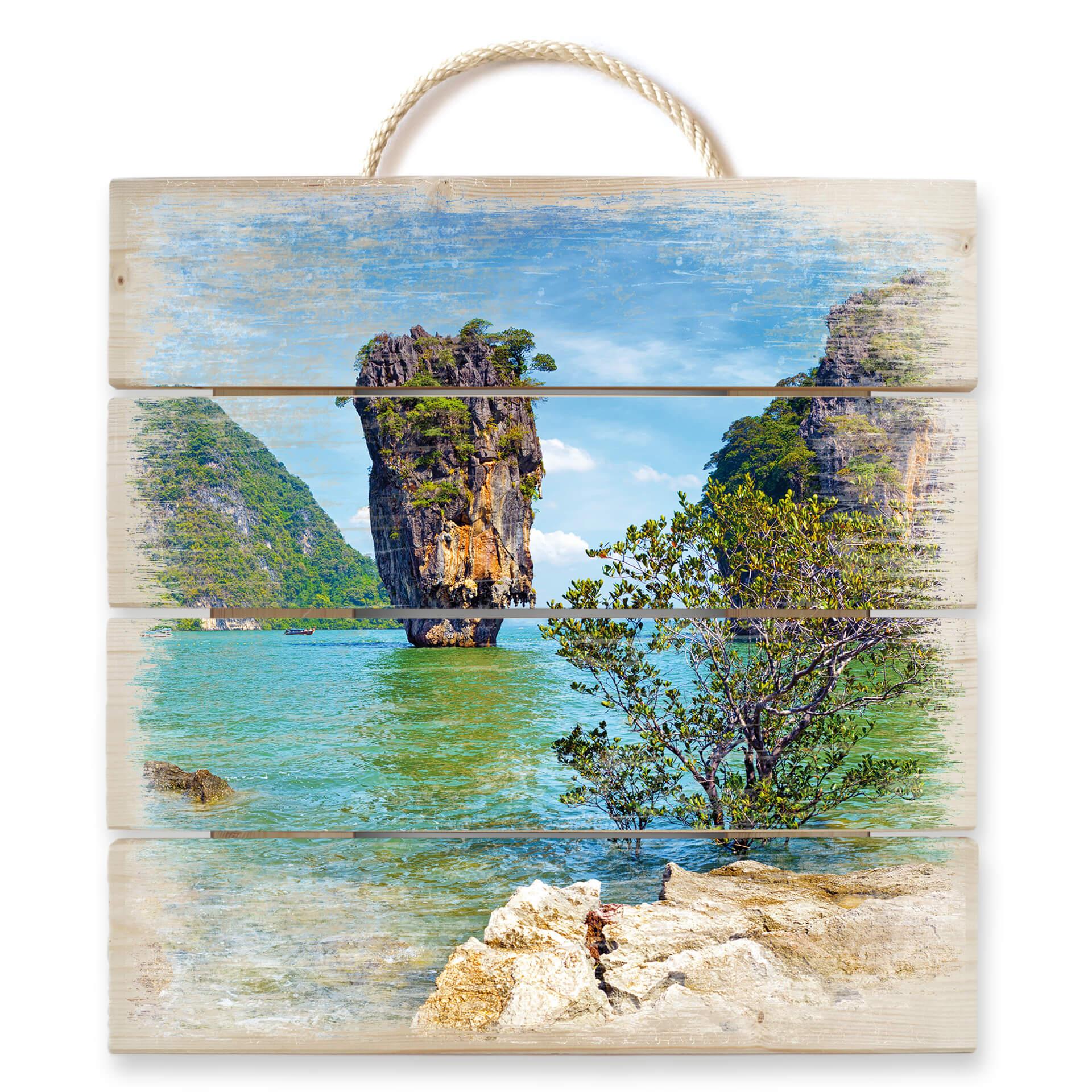 Khao Ta-Pu Island - Træ print