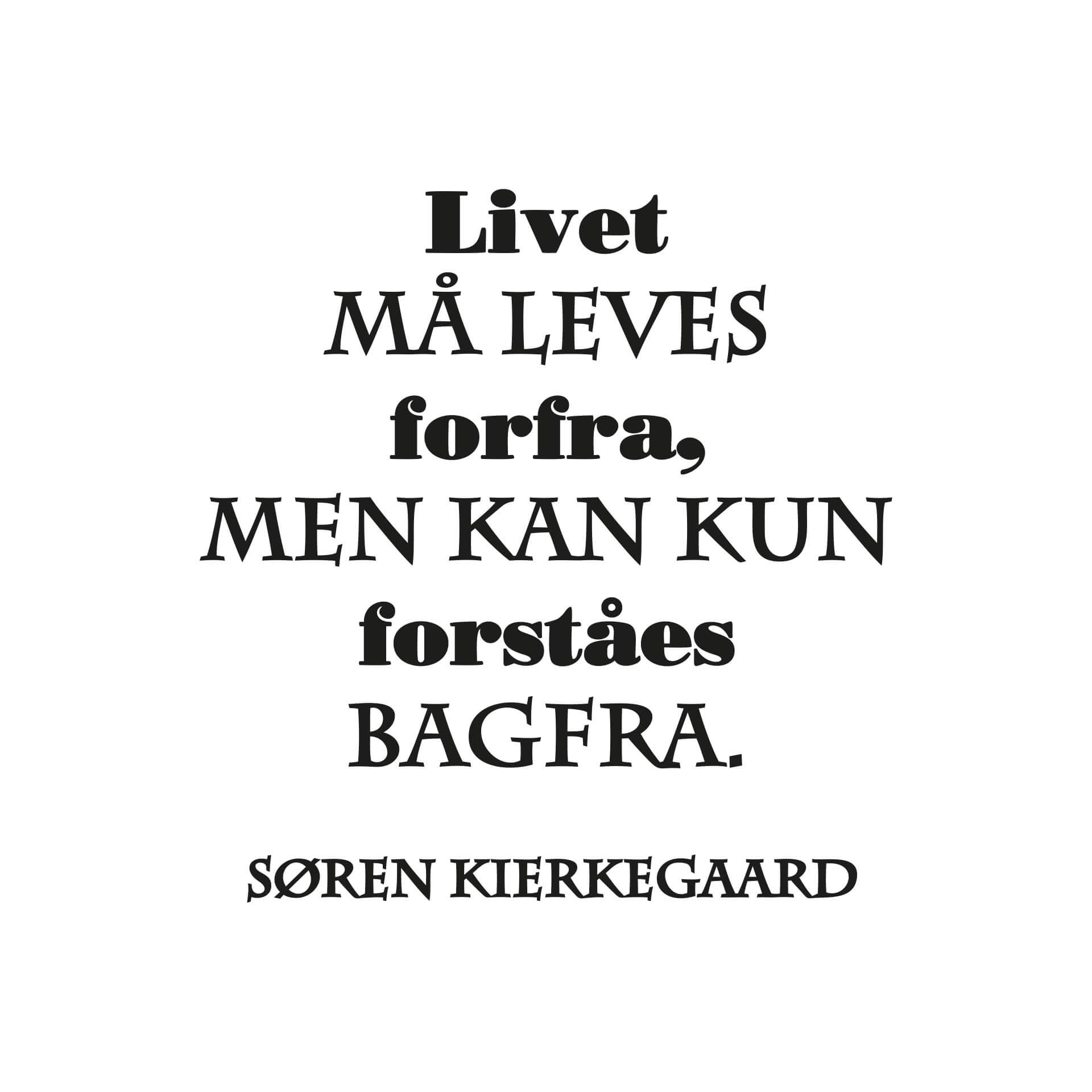 Wandtattoo Livet ma leves...