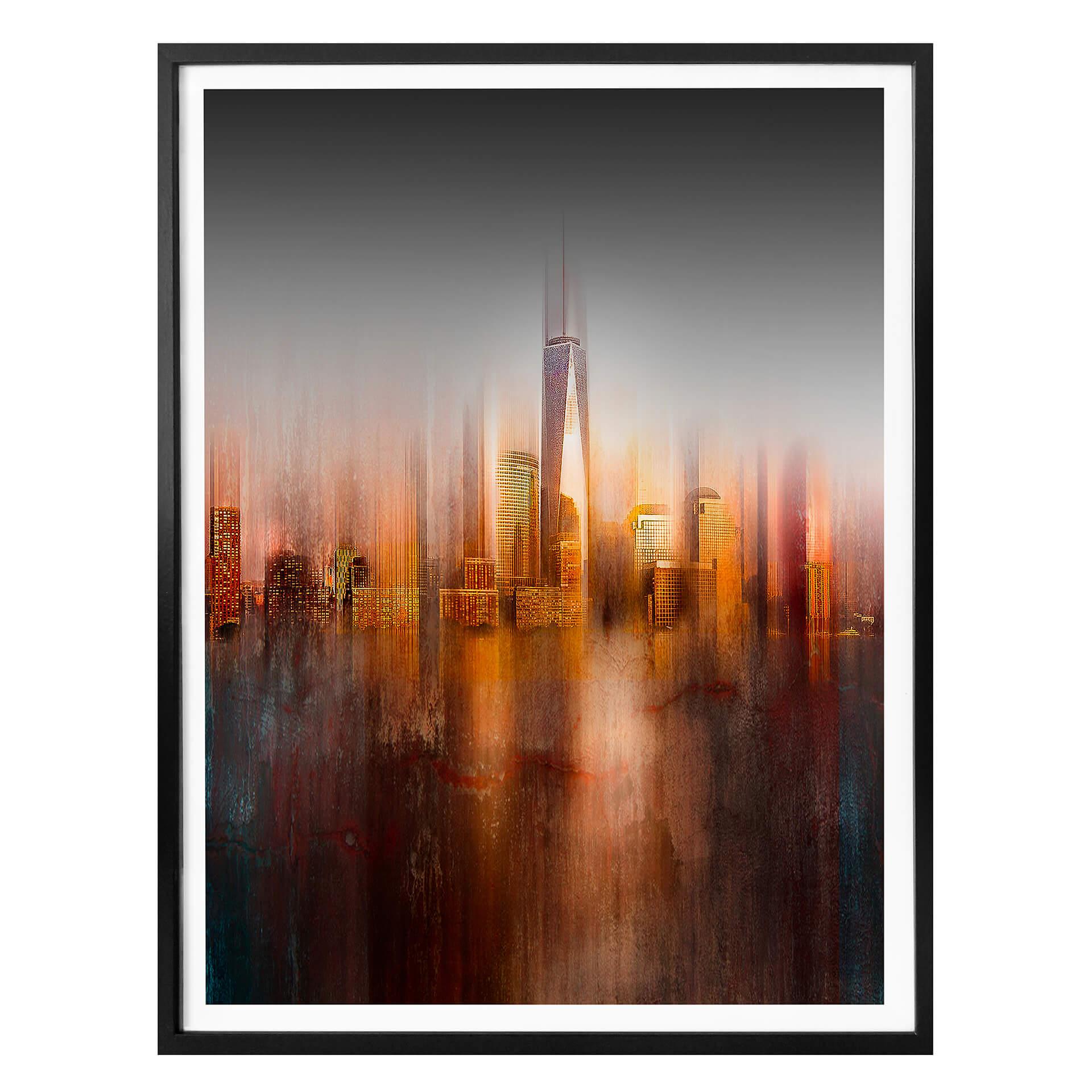 Poster Chiriaco - New York i kvällsljus