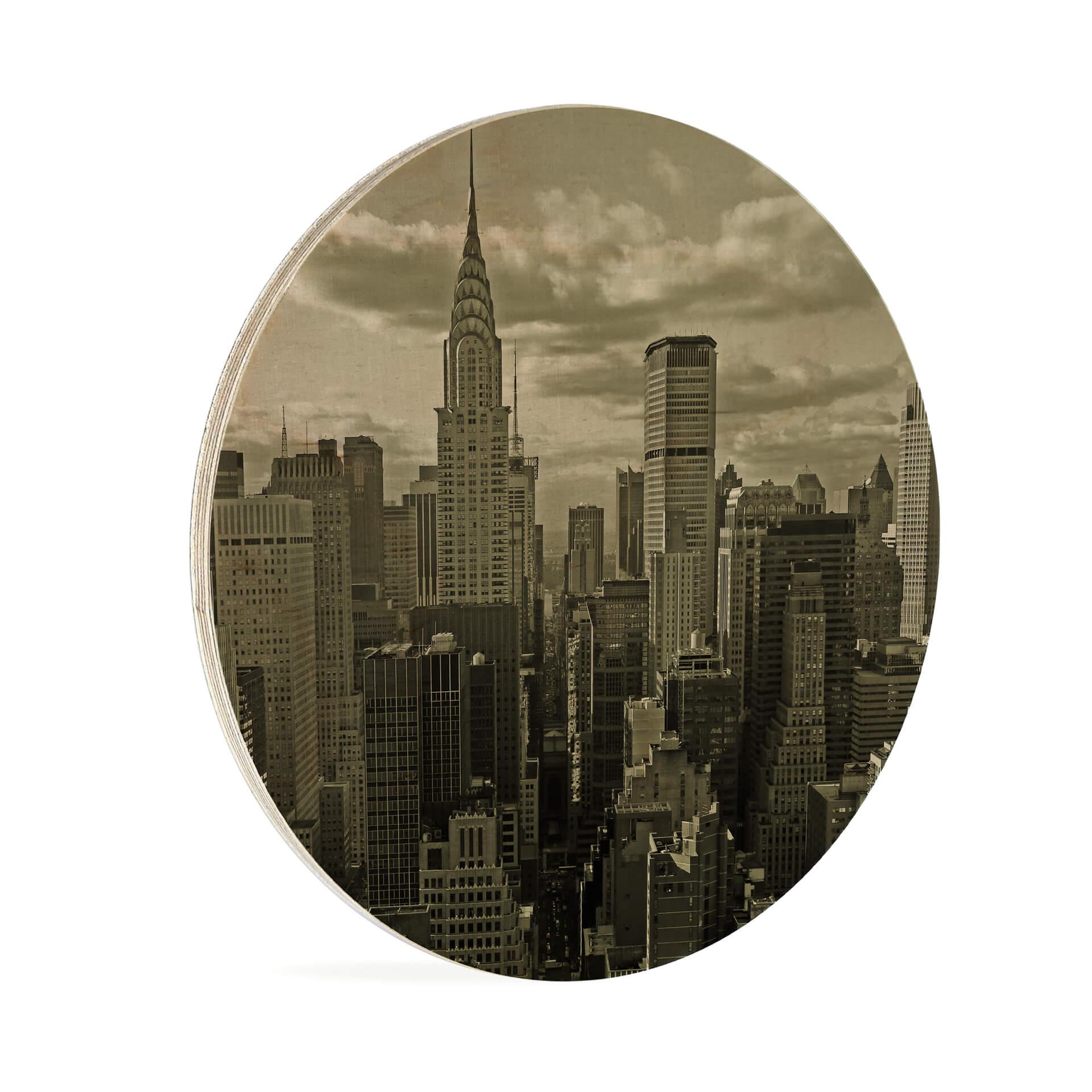 Billede af træ Manhattan 2 - Rund