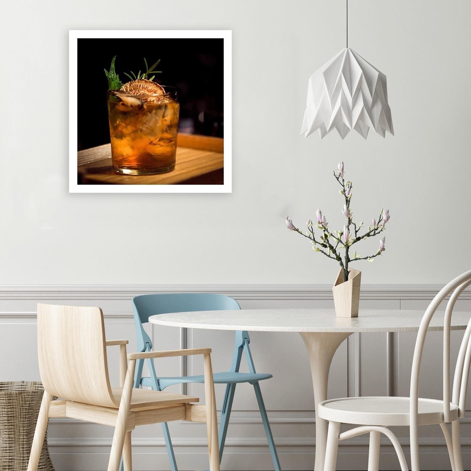 Canvasbillede, Drink glas