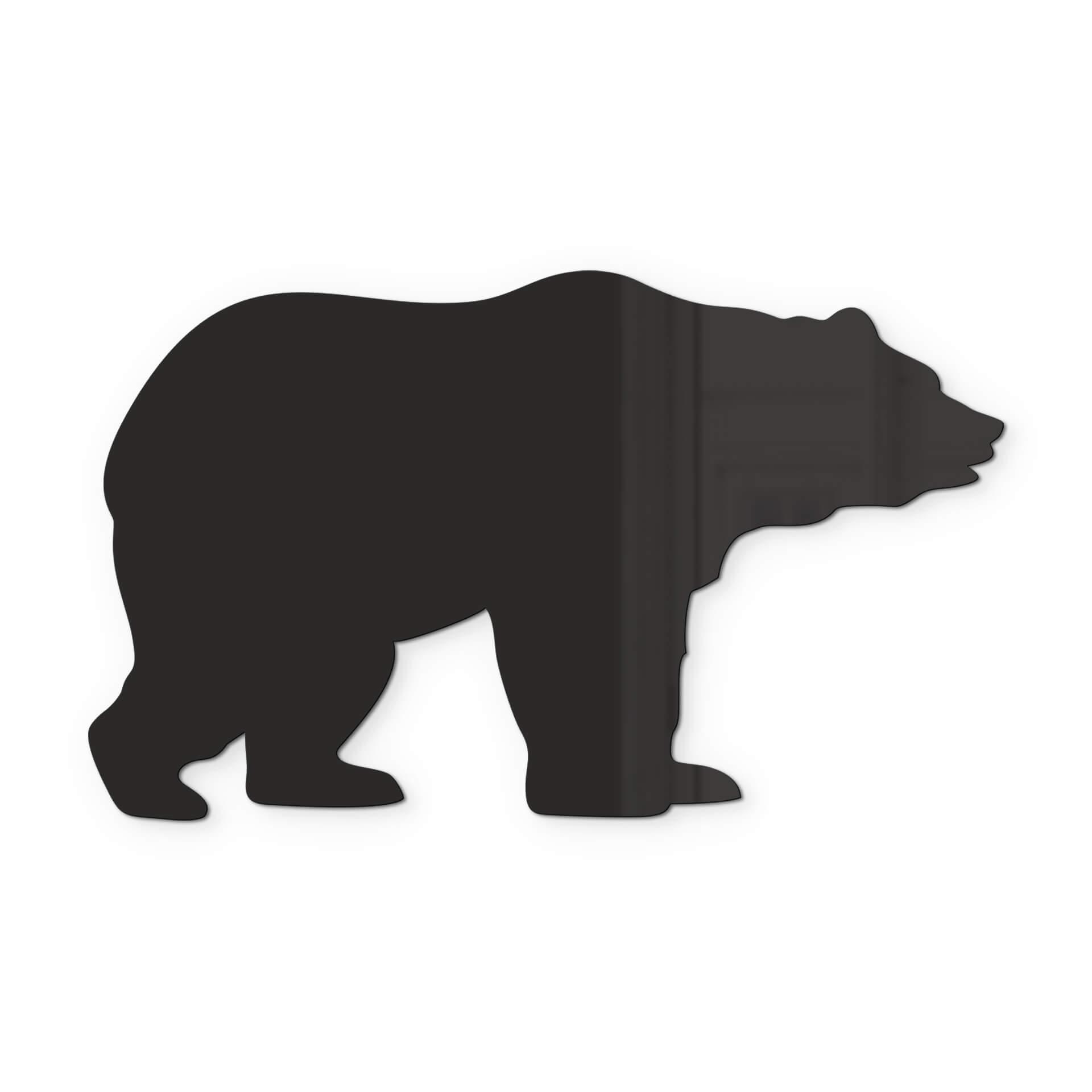 Oso acrílico de decoración