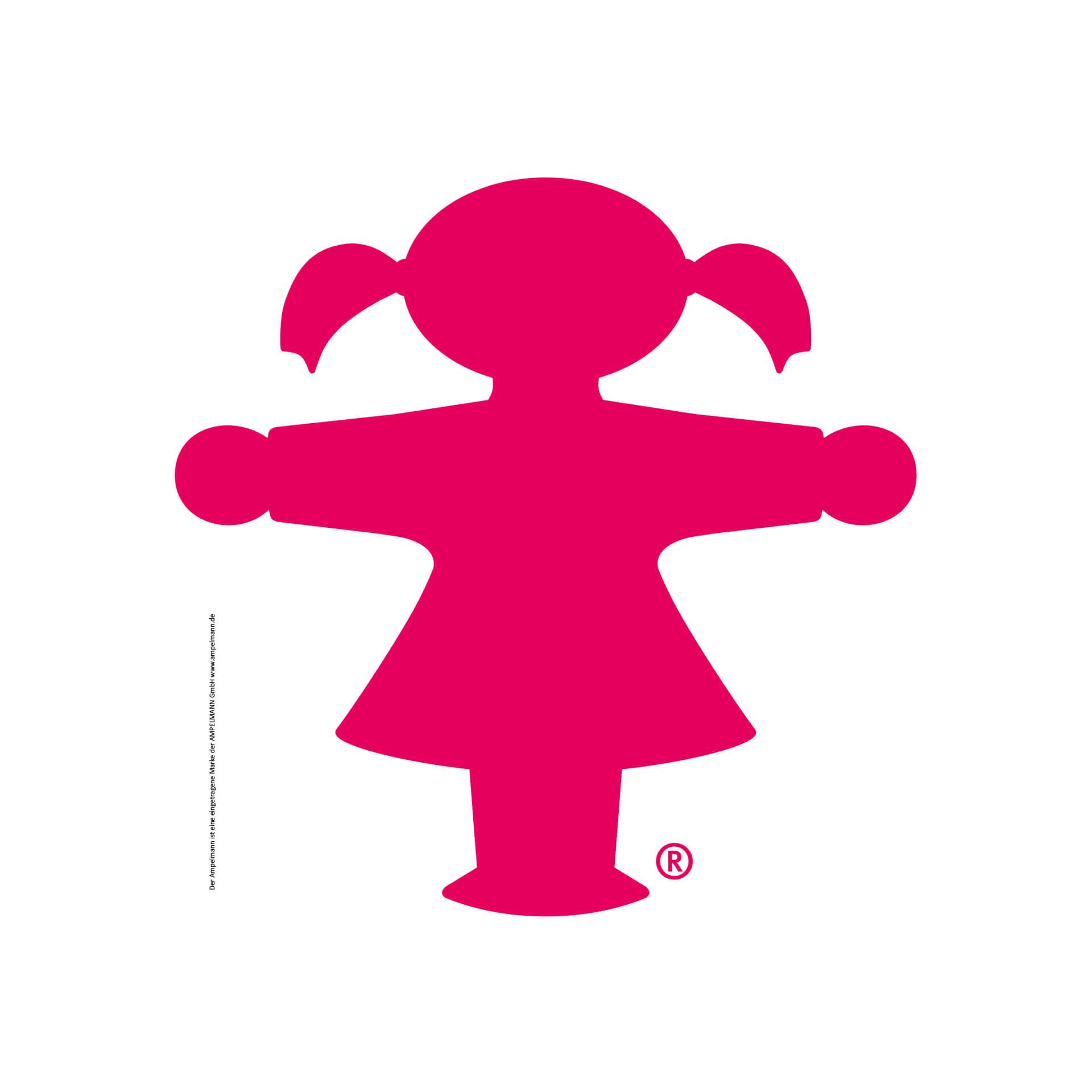 Wandtattoo Ampelmann Frau