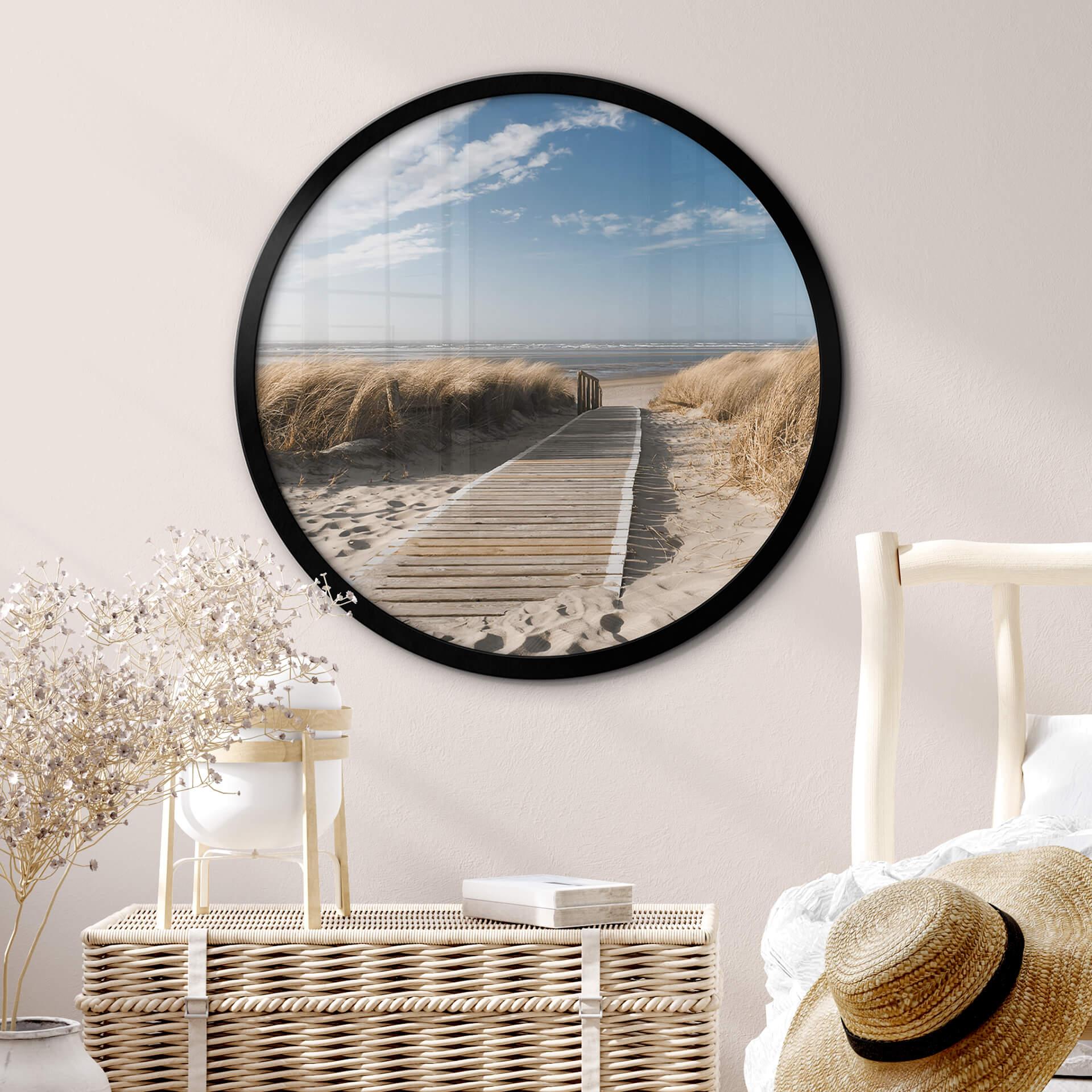 Póster En el Mar Báltico - Redondo
