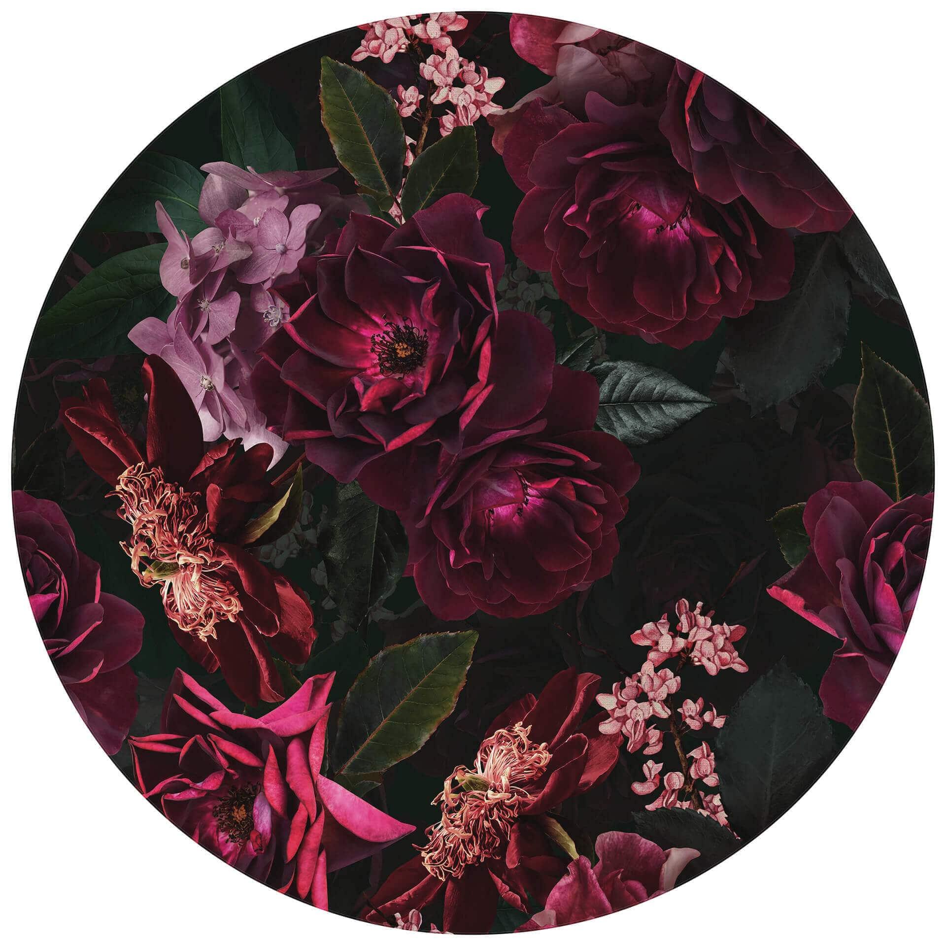 Behangcirkel UN Designs - Fleur de Paris - vliesbehang/zelfklevend vliesbehang