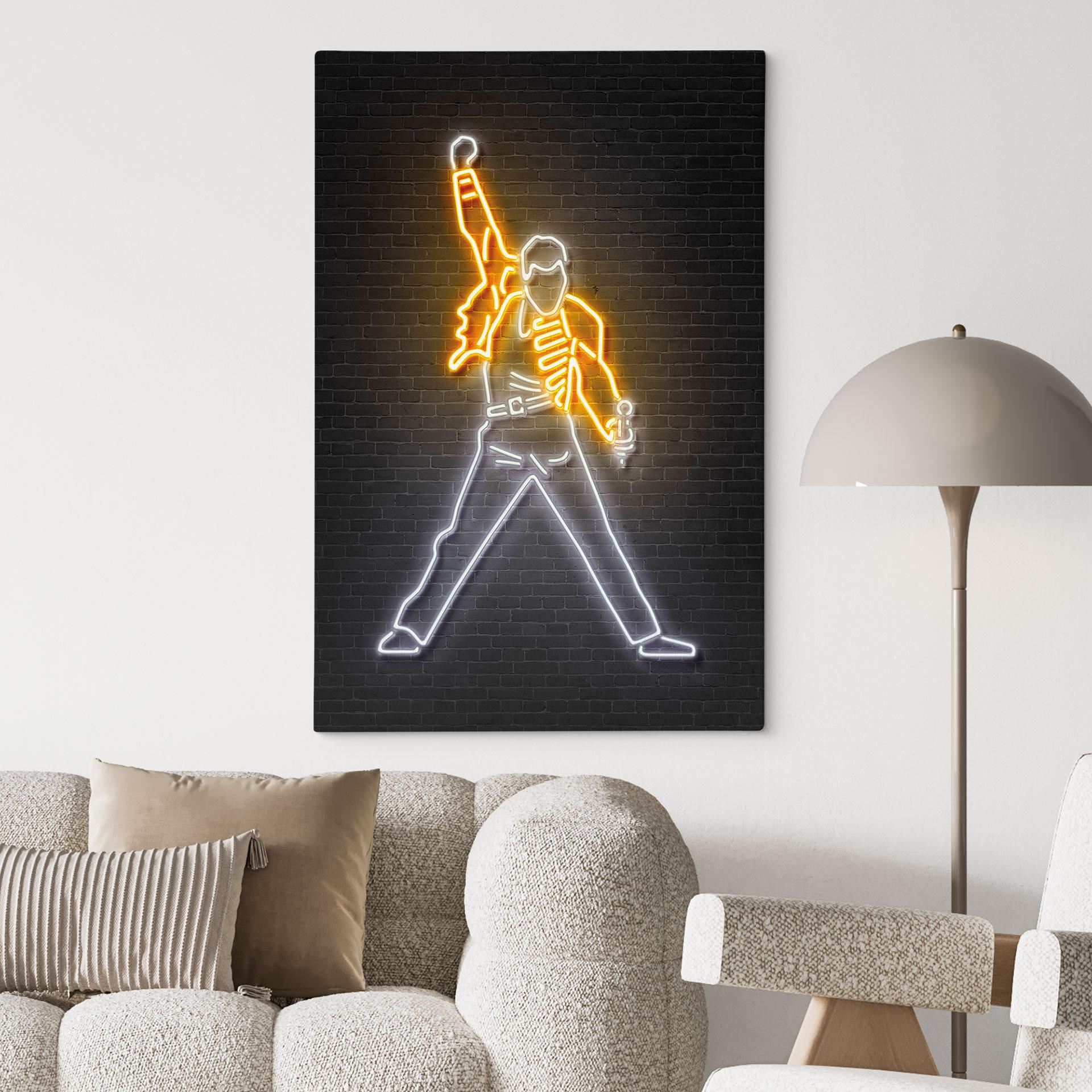 Lienzo Freddy Mercury - Mielu