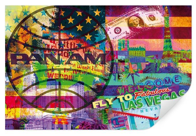 Muurprint Pan Am – Las Vegas