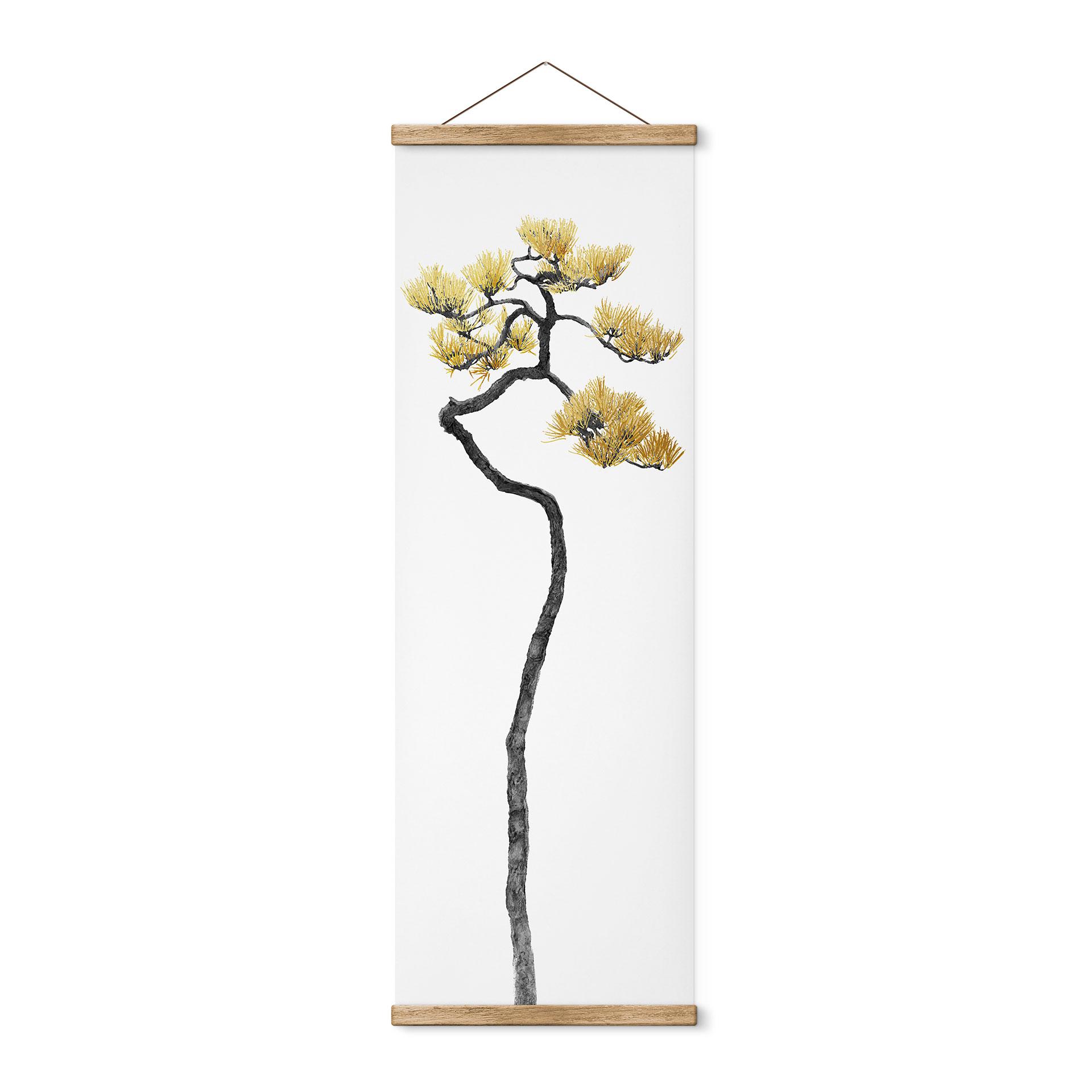 Tekstil plakat Bonsai i balance - Amini